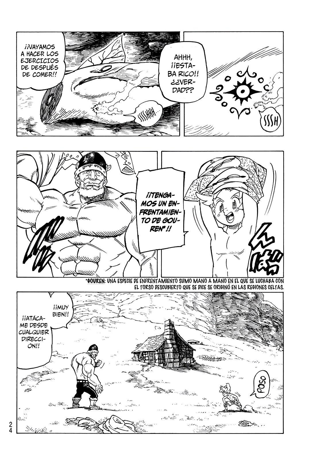 Mokushiroku no Yonkishi Capitulo 1: El chico se pone en marcha página 14