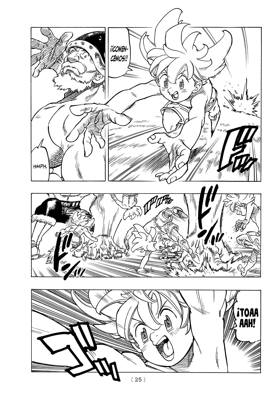 Mokushiroku no Yonkishi Capitulo 1: El chico se pone en marcha página 15