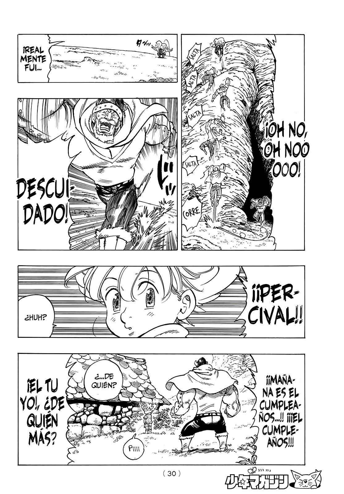 Mokushiroku no Yonkishi Capitulo 1: El chico se pone en marcha página 20
