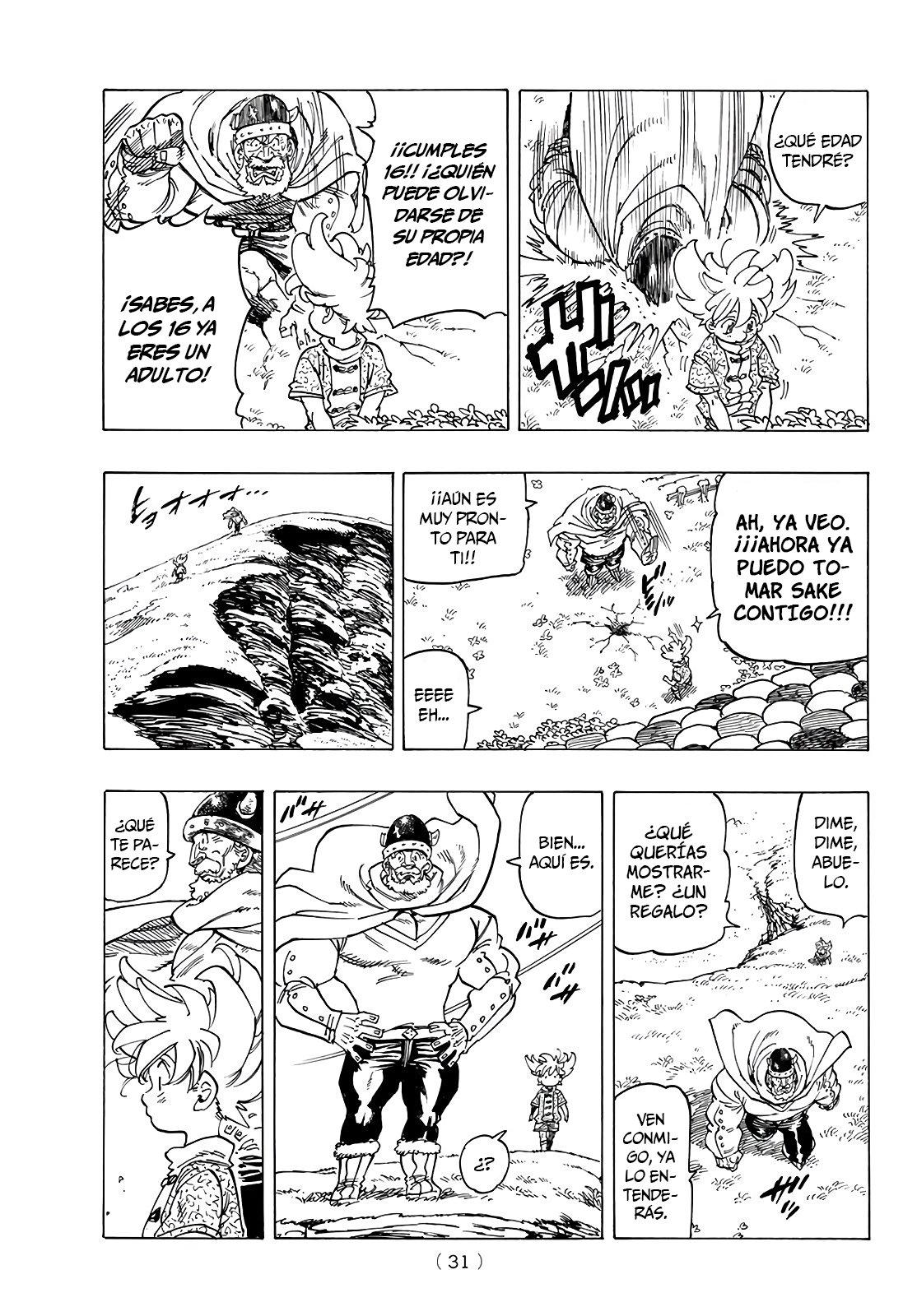 Mokushiroku no Yonkishi Capitulo 1: El chico se pone en marcha página 21