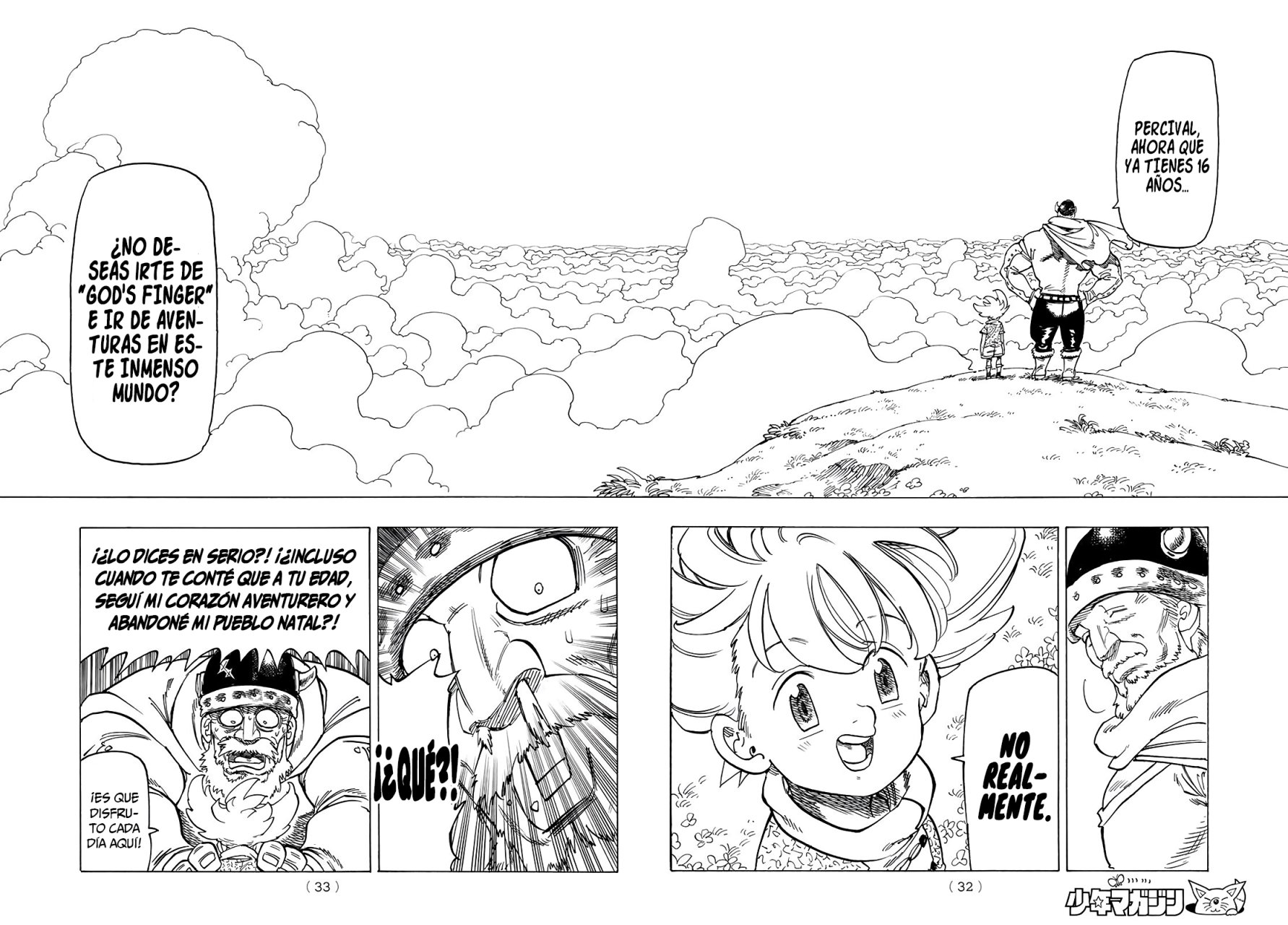 Mokushiroku no Yonkishi Capitulo 1: El chico se pone en marcha página 22