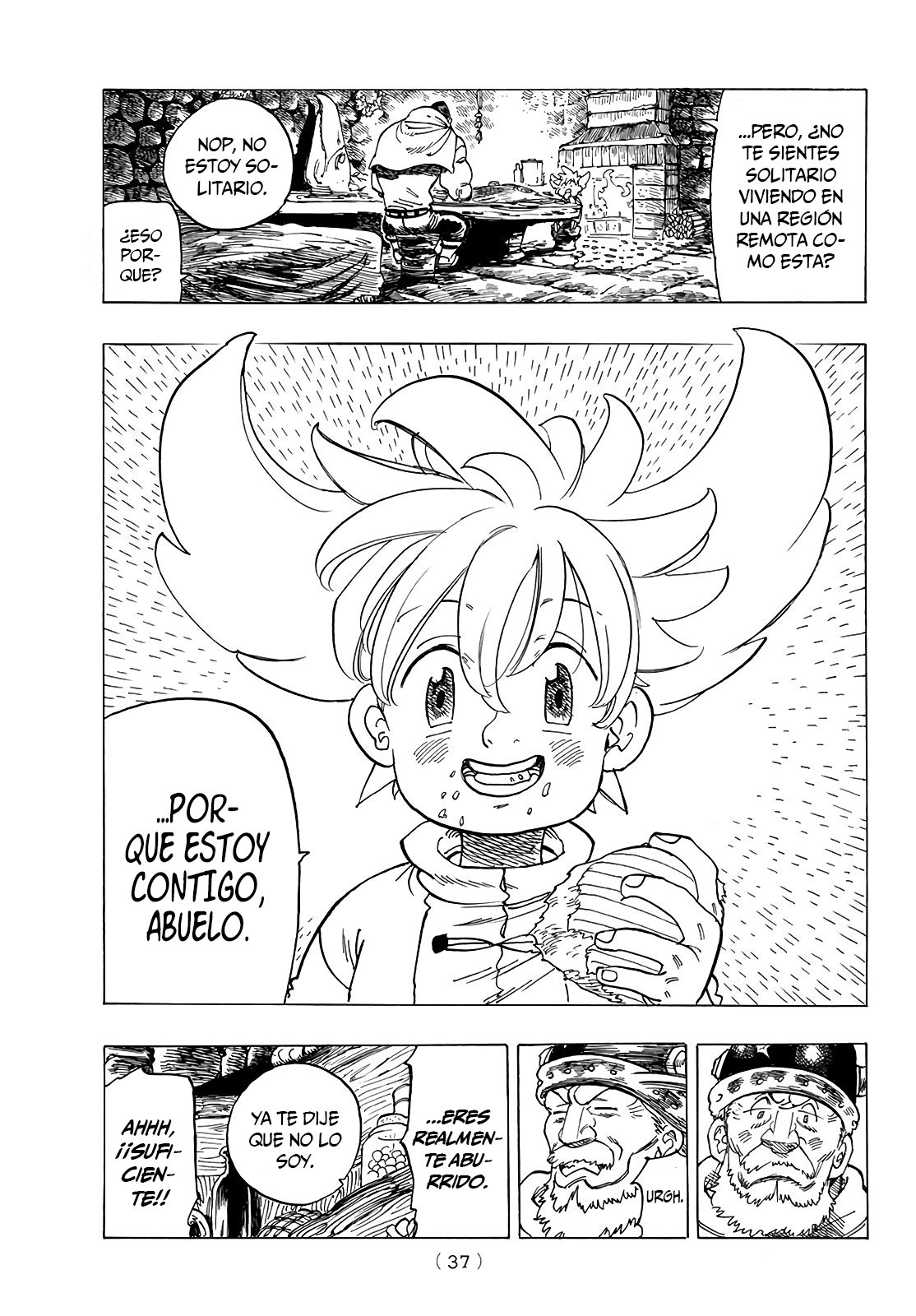 Mokushiroku no Yonkishi Capitulo 1: El chico se pone en marcha página 26