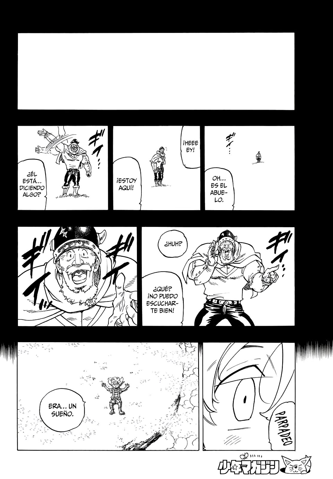 Mokushiroku no Yonkishi Capitulo 1: El chico se pone en marcha página 33
