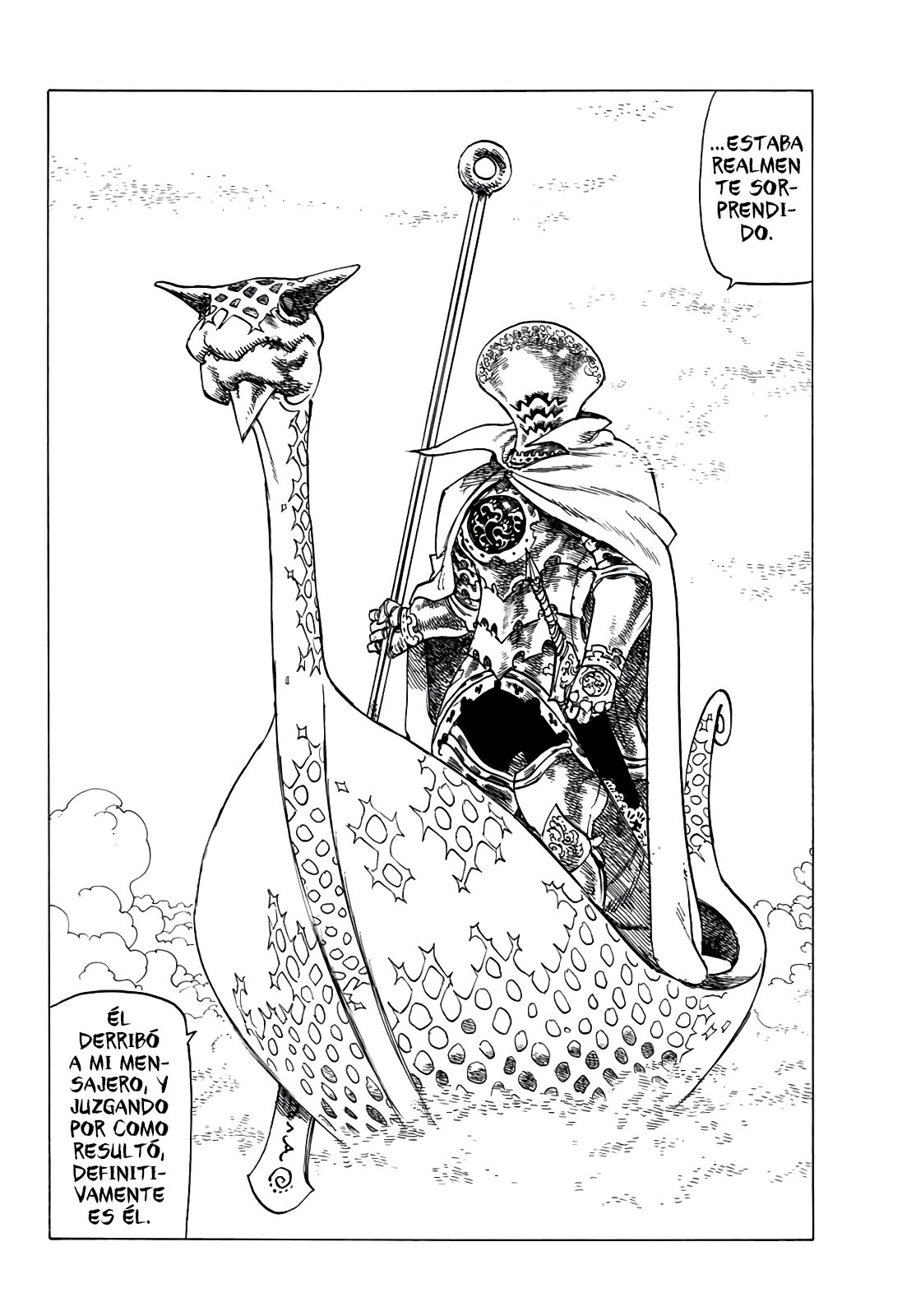 Mokushiroku no Yonkishi Capitulo 1: El chico se pone en marcha página 36