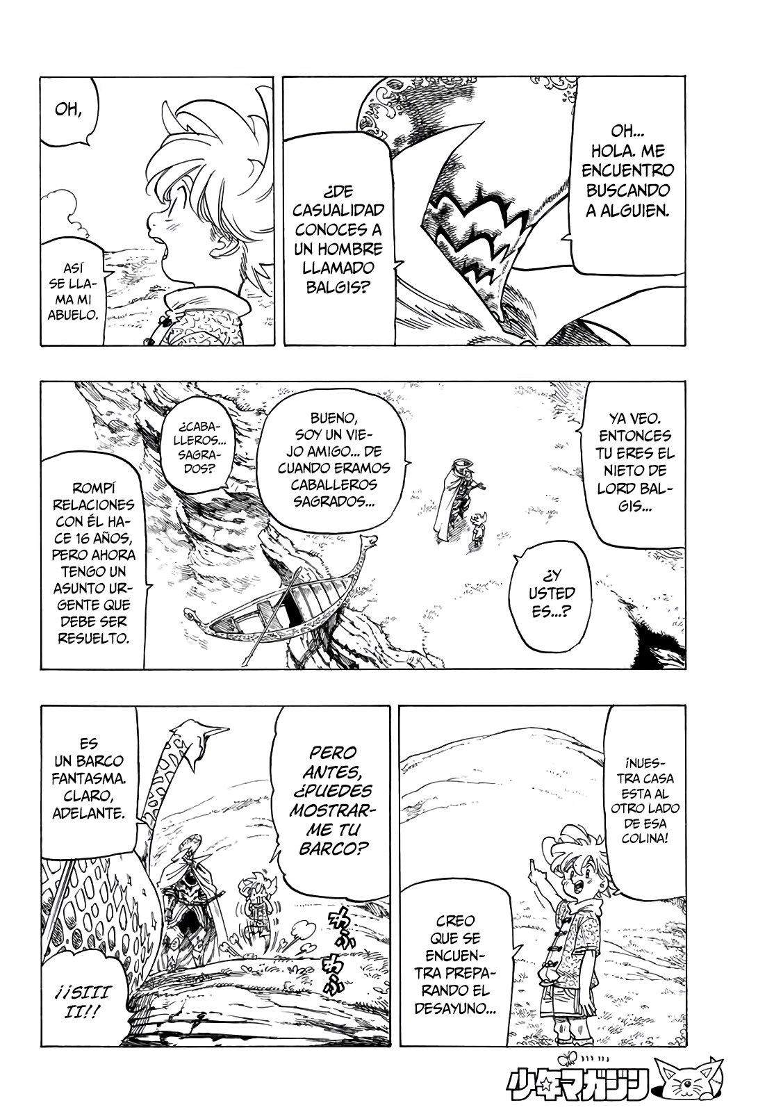 Mokushiroku no Yonkishi Capitulo 1: El chico se pone en marcha página 38