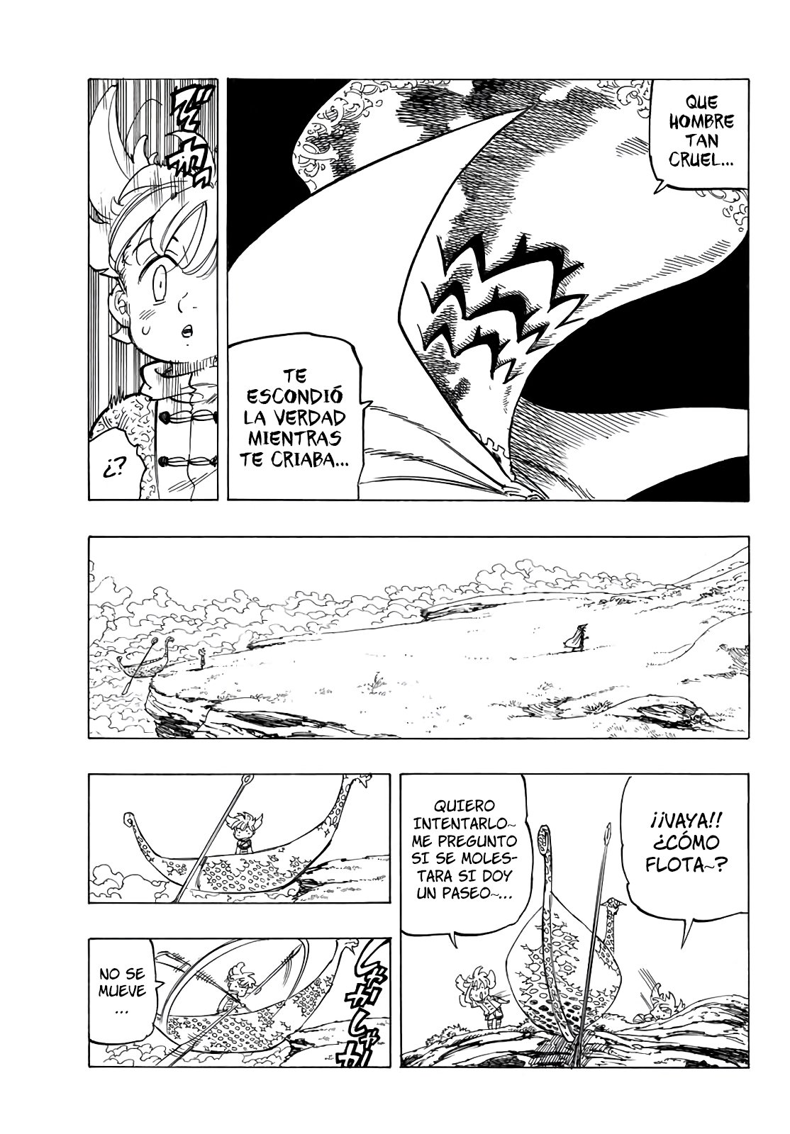 Mokushiroku no Yonkishi Capitulo 1: El chico se pone en marcha página 39