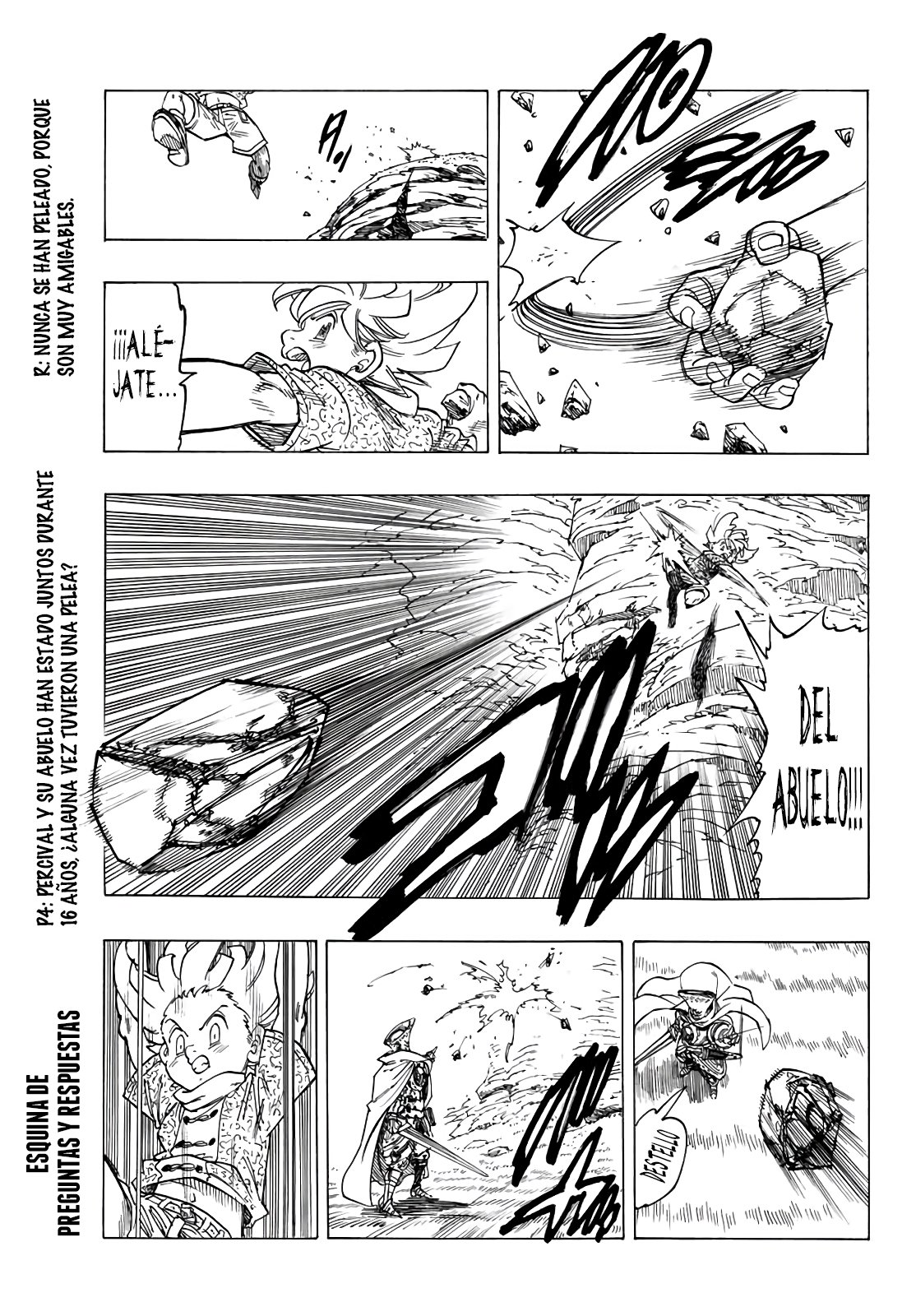 Mokushiroku no Yonkishi Capitulo 1: El chico se pone en marcha página 47