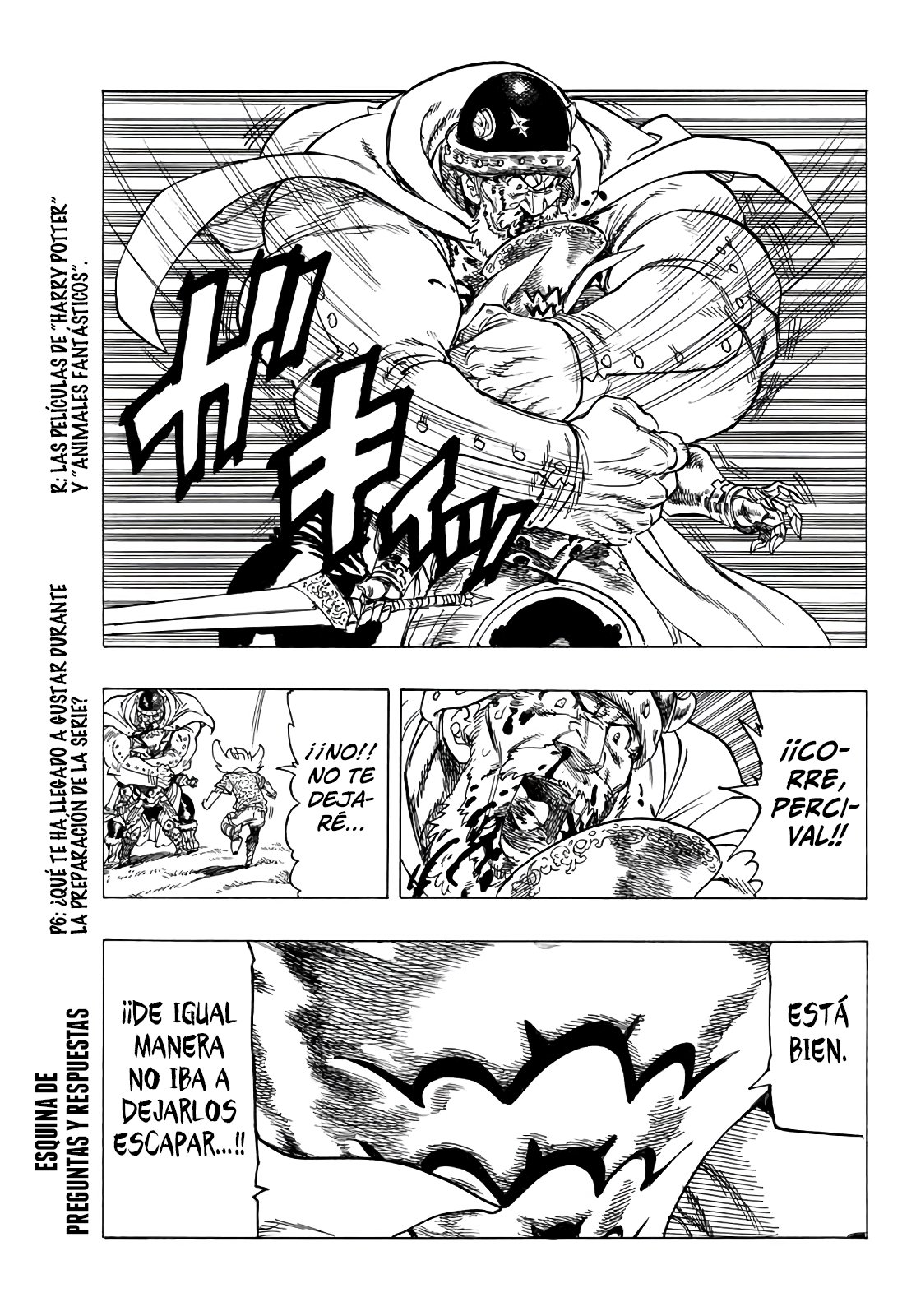 Mokushiroku no Yonkishi Capitulo 1: El chico se pone en marcha página 49