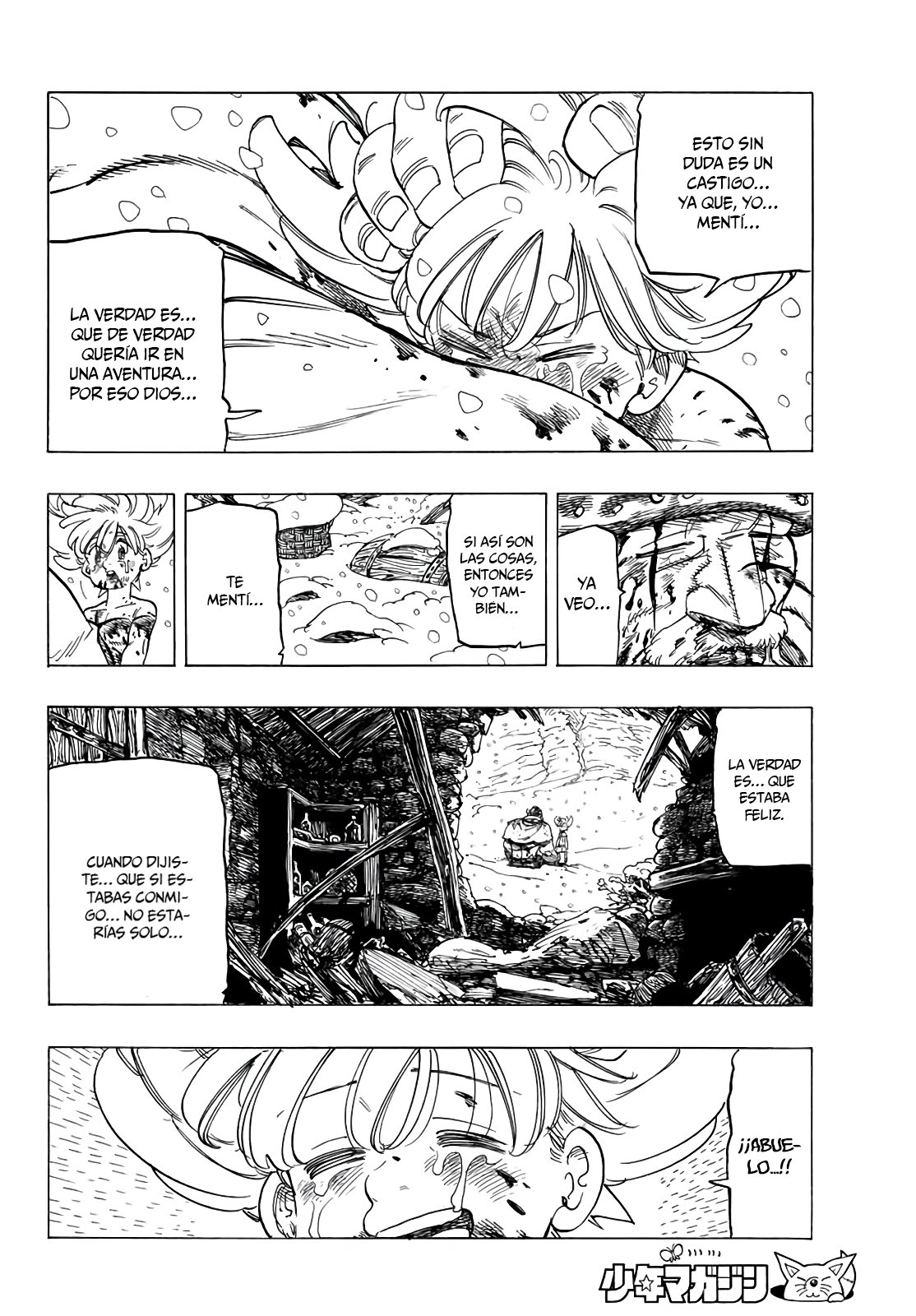 Mokushiroku no Yonkishi Capitulo 1: El chico se pone en marcha página 61