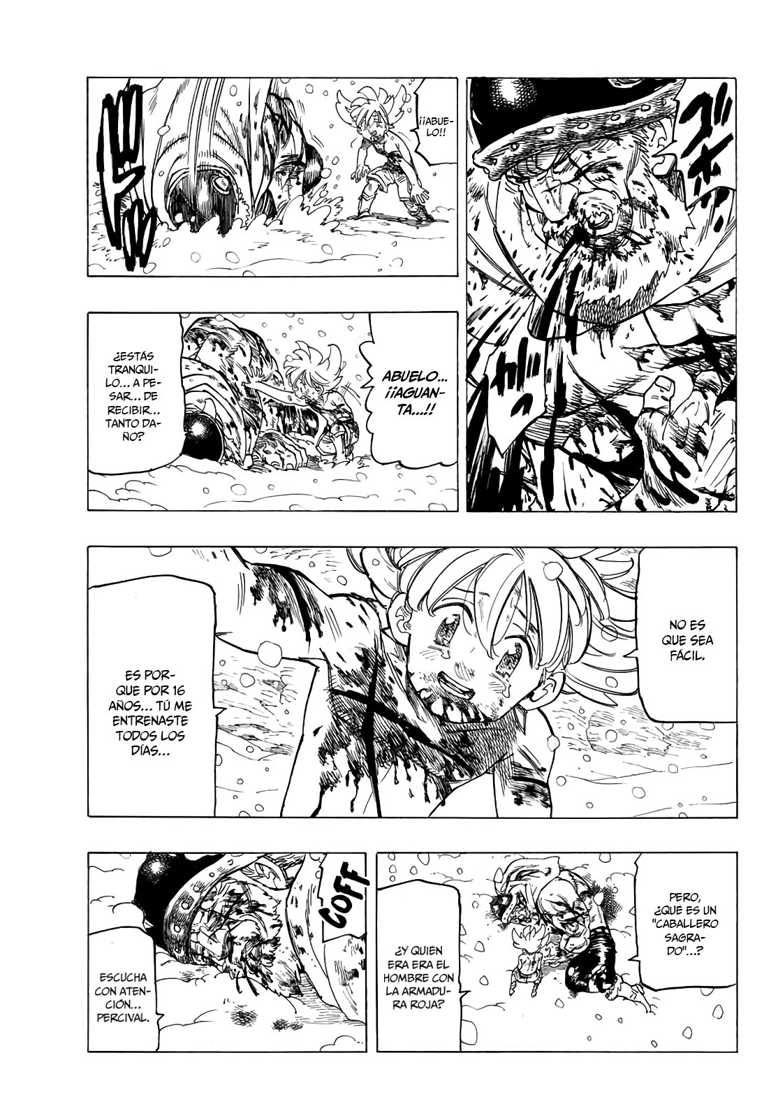 Mokushiroku no Yonkishi Capitulo 1: El chico se pone en marcha página 62