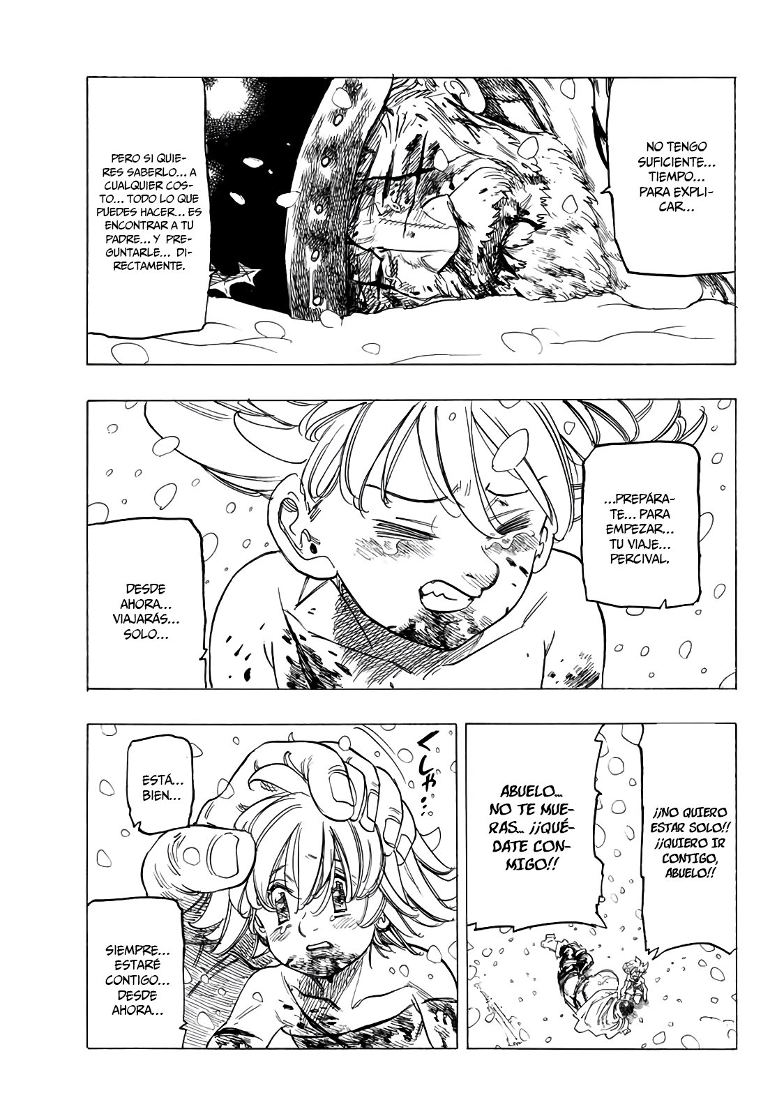 Mokushiroku no Yonkishi Capitulo 1: El chico se pone en marcha página 64