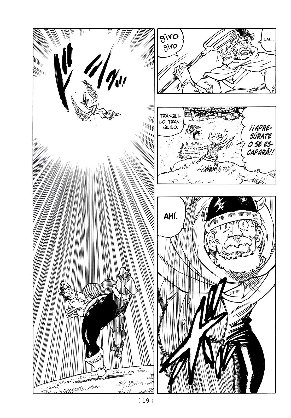 Mokushiroku no Yonkishi Capitulo 1: El chico se pone en marcha página 9