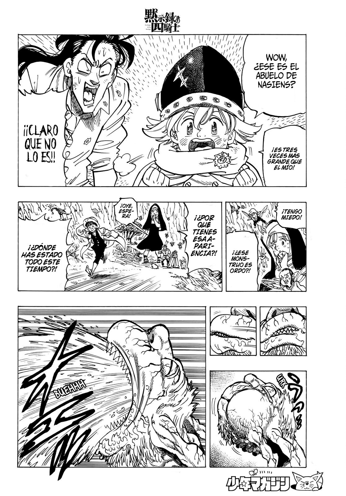 Mokushiroku no Yonkishi Capitulo 10: Pisoteando sus corazones página 10