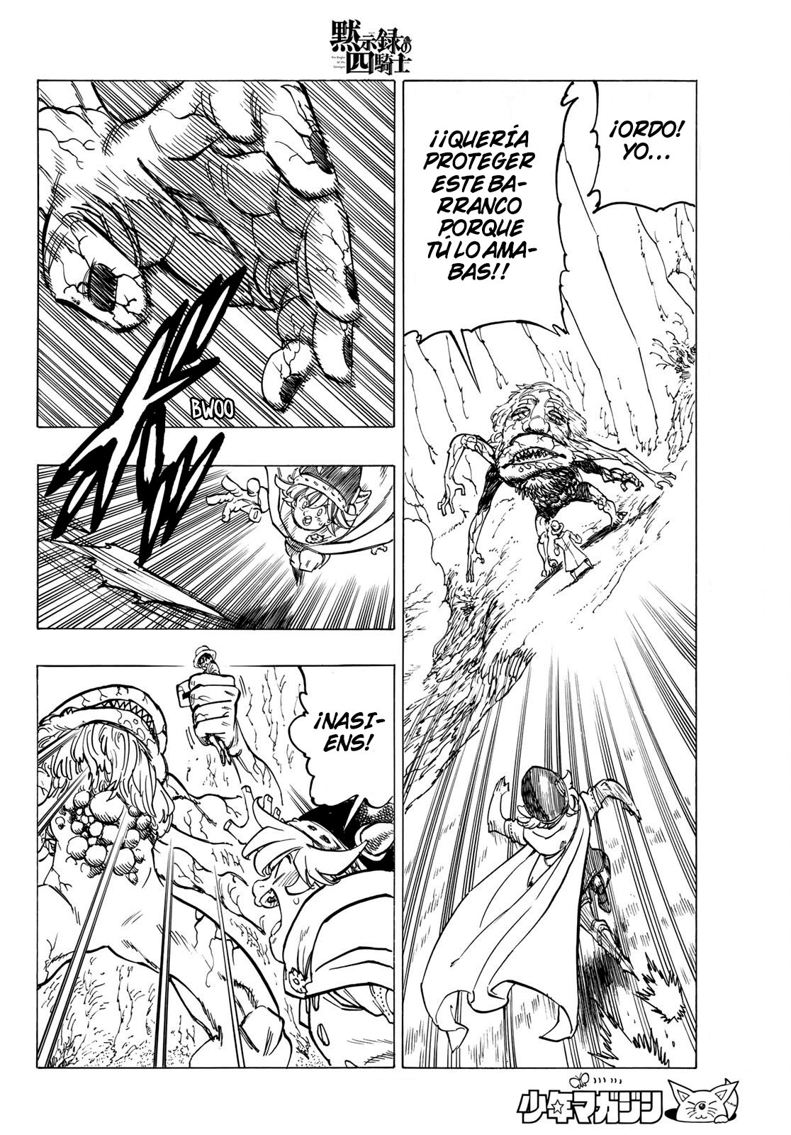 Mokushiroku no Yonkishi Capitulo 10: Pisoteando sus corazones página 14