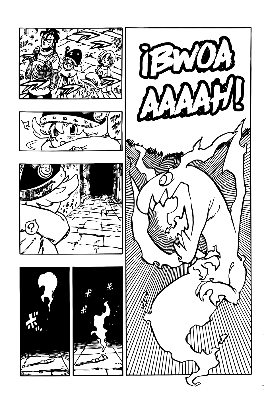 Mokushiroku no Yonkishi Capitulo 100: Llamas del recuerdo. página 13
