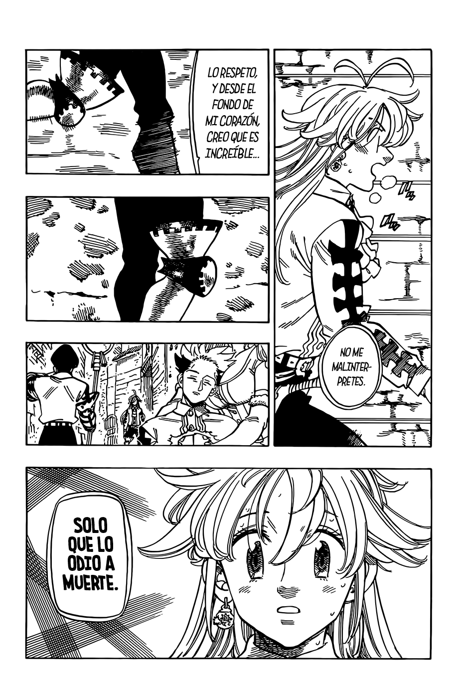 Mokushiroku no Yonkishi Capitulo 100: Llamas del recuerdo. página 16