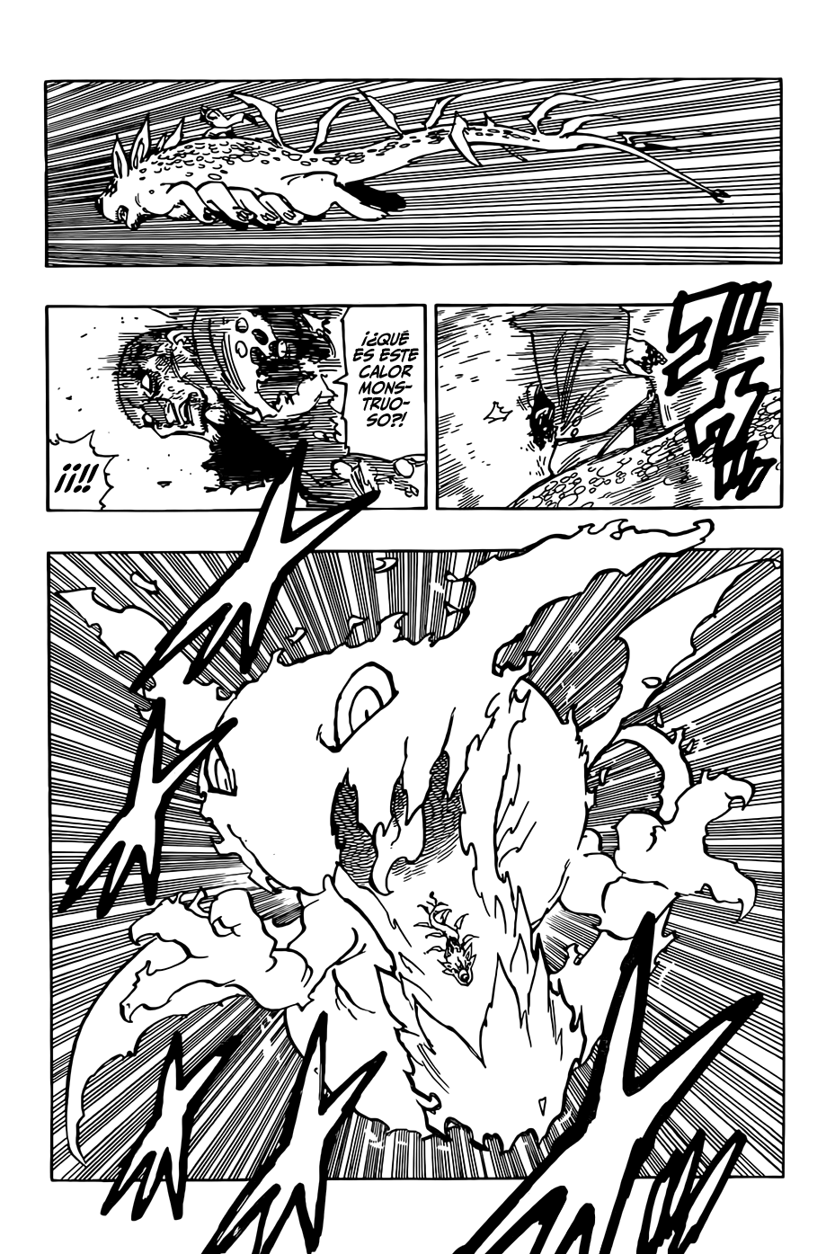 Mokushiroku no Yonkishi Capitulo 100: Llamas del recuerdo. página 17