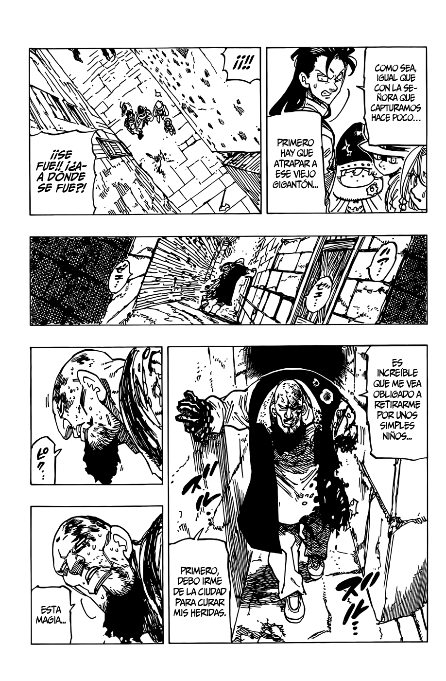 Mokushiroku no Yonkishi Capitulo 100: Llamas del recuerdo. página 7