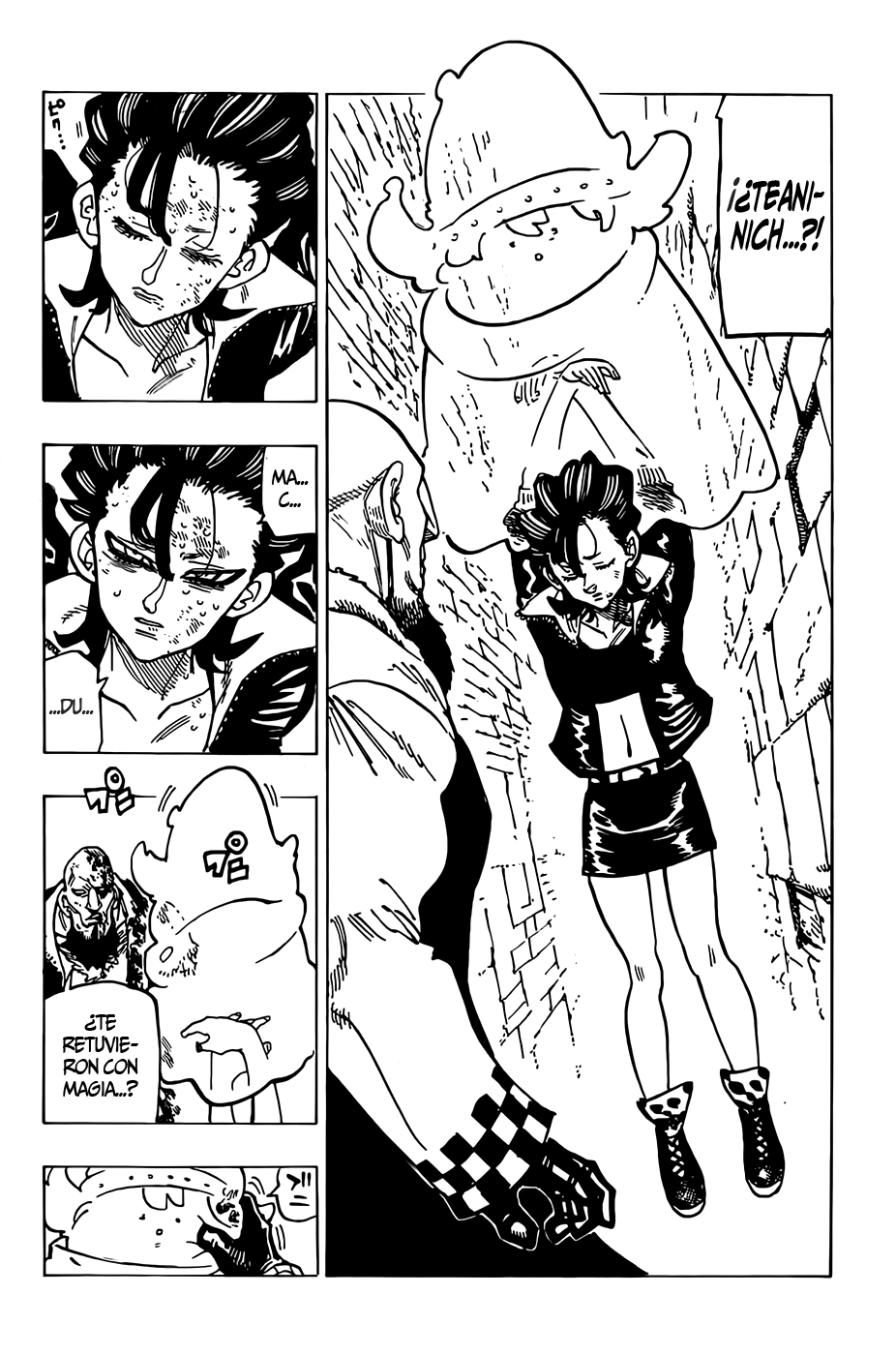 Mokushiroku no Yonkishi Capitulo 100: Llamas del recuerdo. página 8