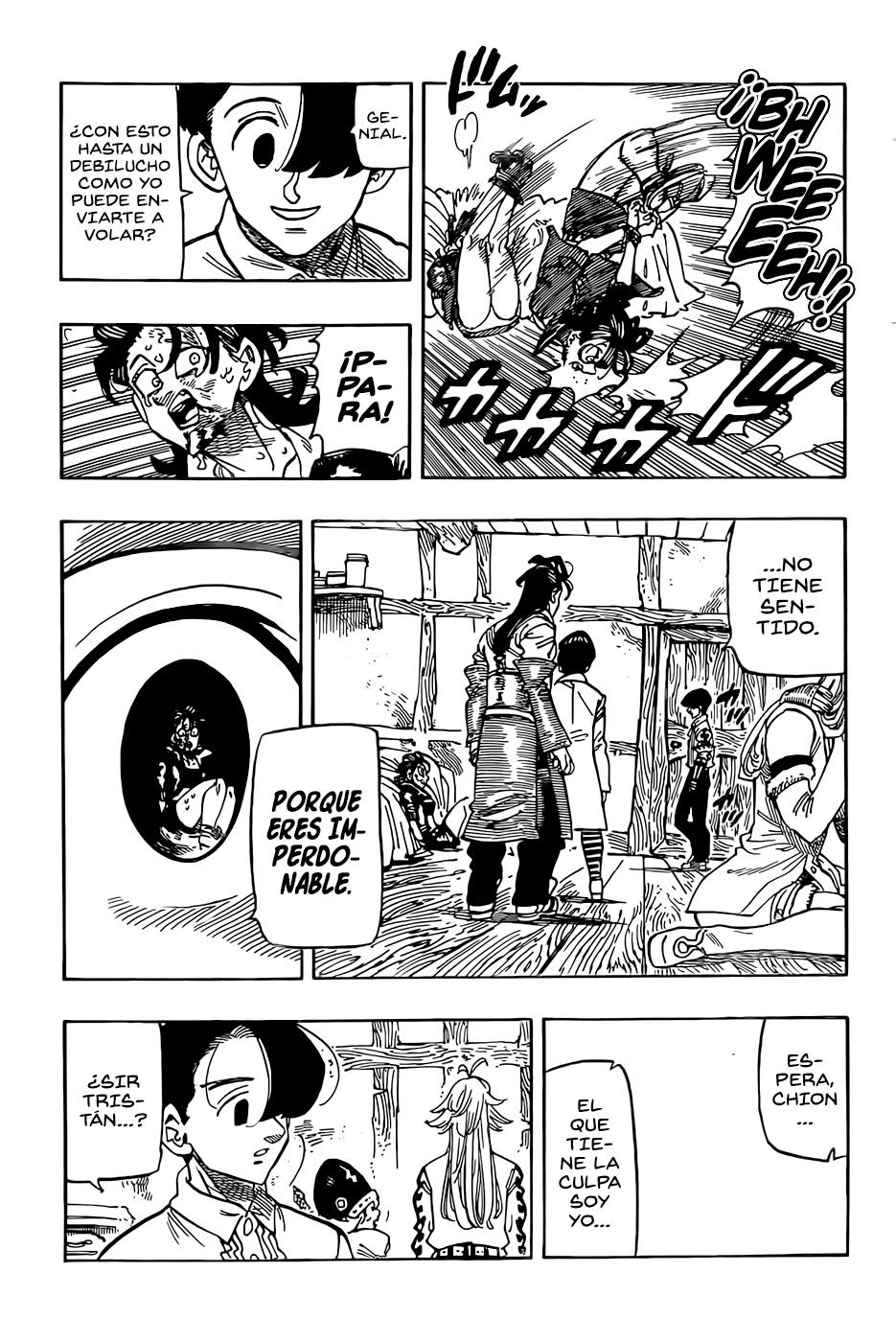 Mokushiroku no Yonkishi Capitulo 101: Corazones que Crujen página 10