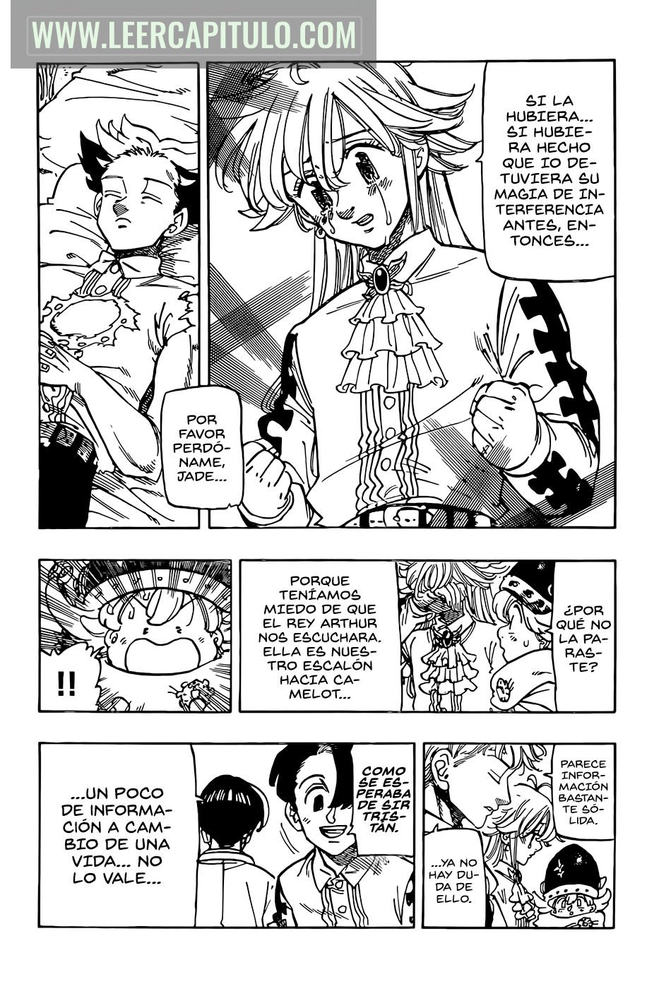 Mokushiroku no Yonkishi Capitulo 101: Corazones que Crujen página 11