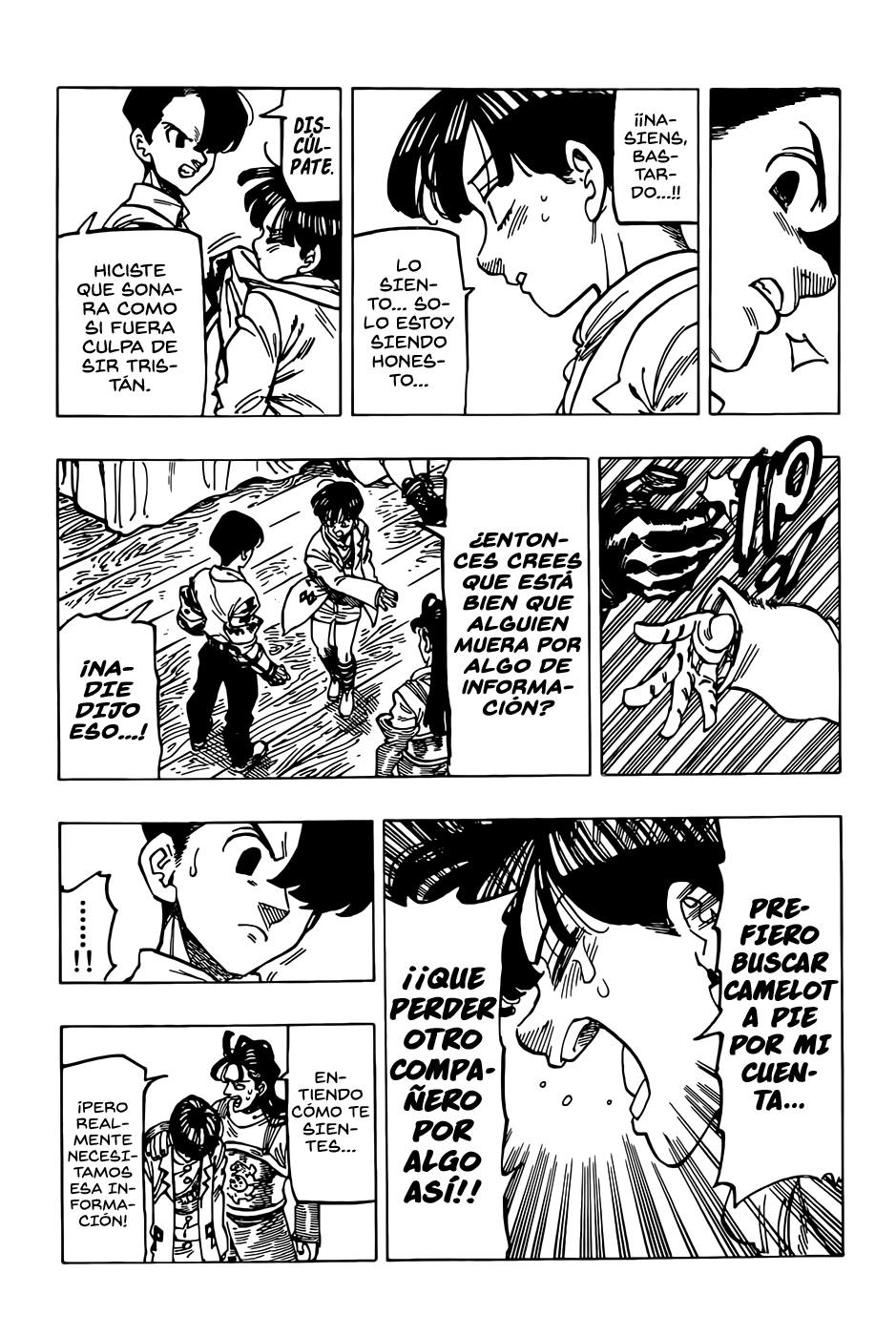 Mokushiroku no Yonkishi Capitulo 101: Corazones que Crujen página 12