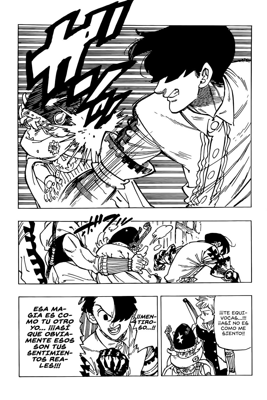 Mokushiroku no Yonkishi Capitulo 101: Corazones que Crujen página 16