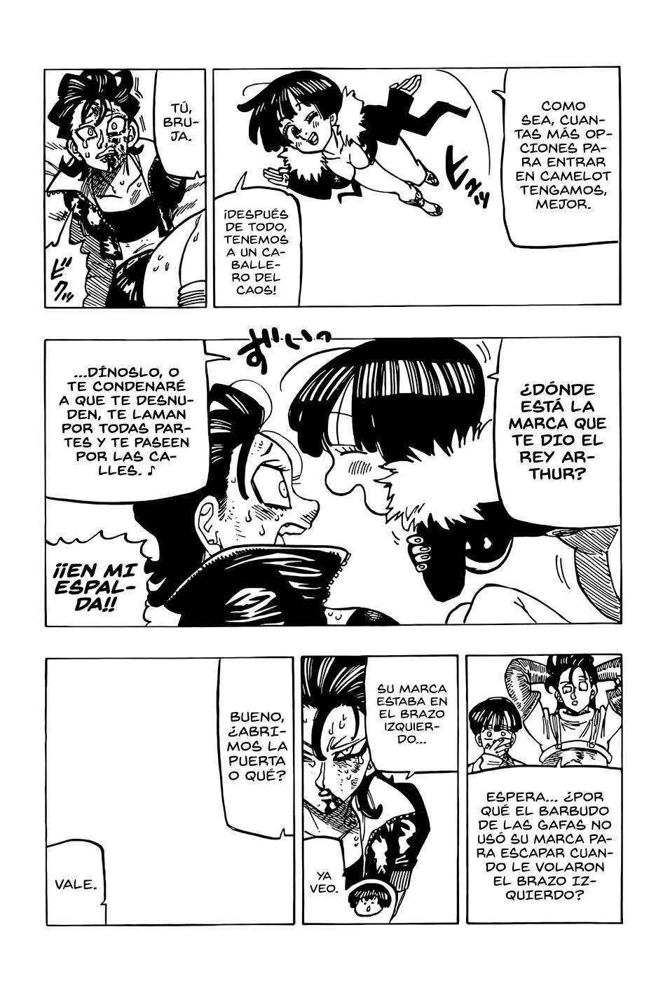 Mokushiroku no Yonkishi Capitulo 101: Corazones que Crujen página 18