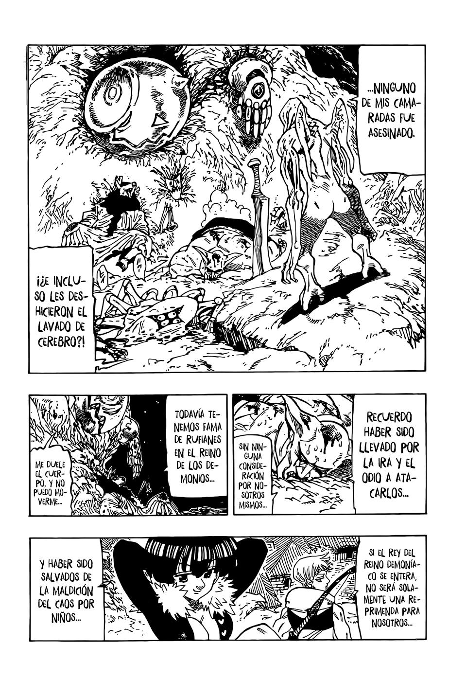 Mokushiroku no Yonkishi Capitulo 101: Corazones que Crujen página 4