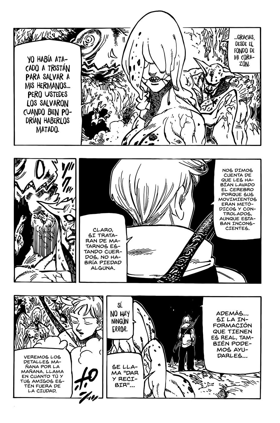 Mokushiroku no Yonkishi Capitulo 101: Corazones que Crujen página 5