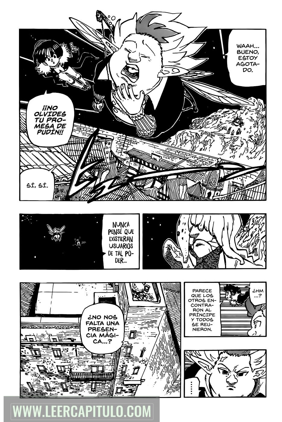 Mokushiroku no Yonkishi Capitulo 101: Corazones que Crujen página 6