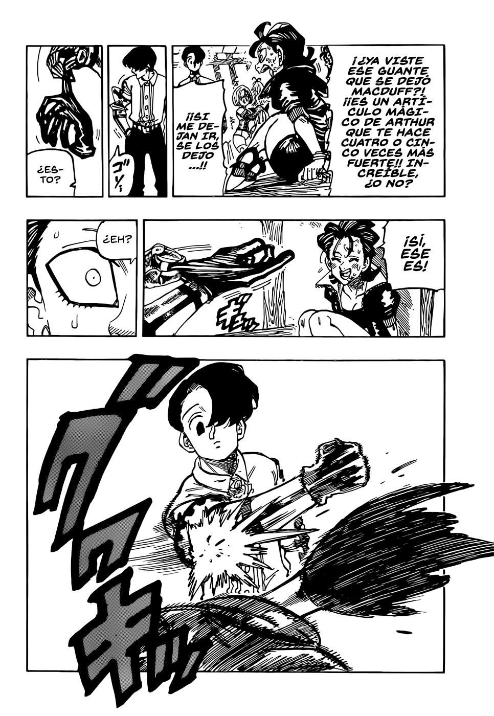 Mokushiroku no Yonkishi Capitulo 101: Corazones que Crujen página 9