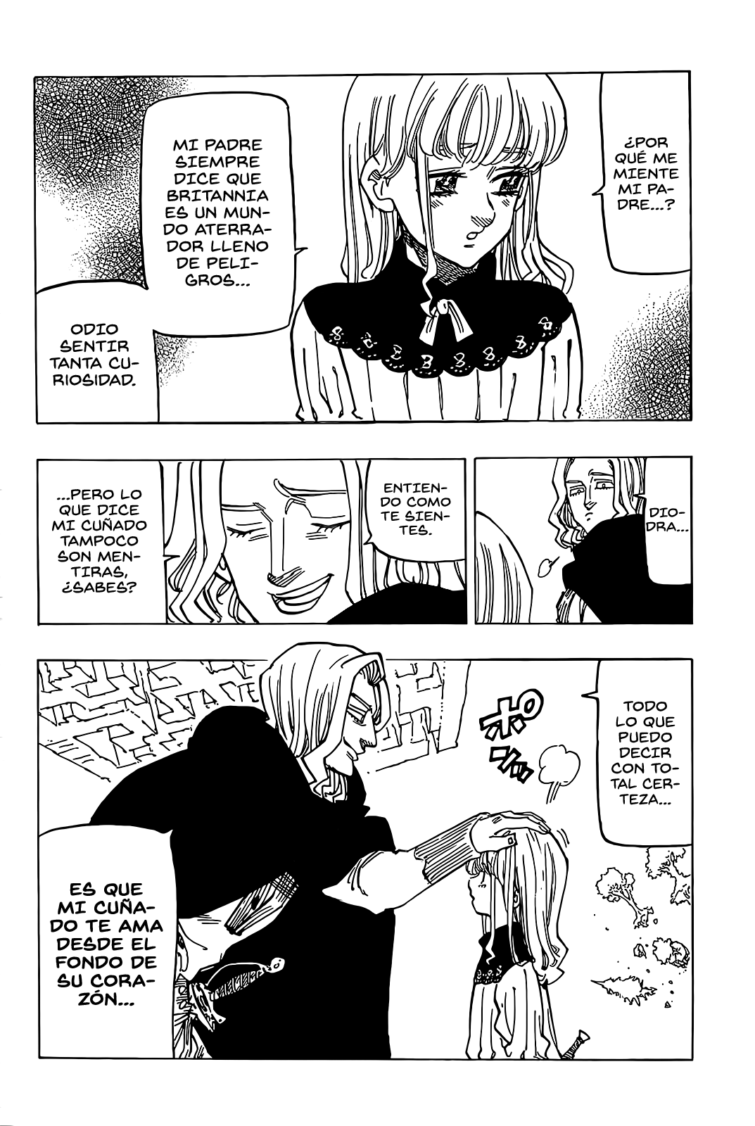 Mokushiroku no Yonkishi Capitulo 102: El Rey Loco página 12
