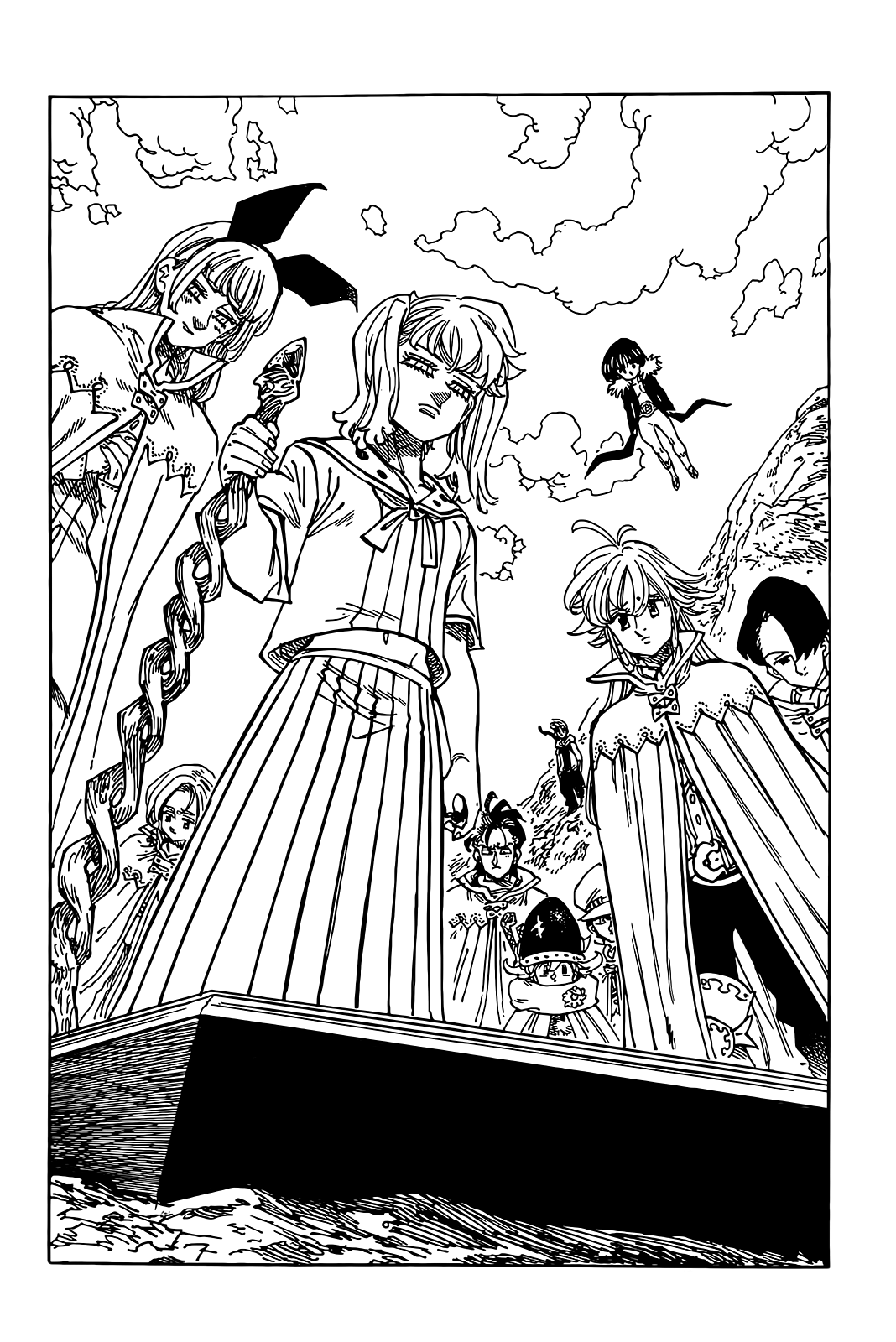 Mokushiroku no Yonkishi Capitulo 102: El Rey Loco página 16