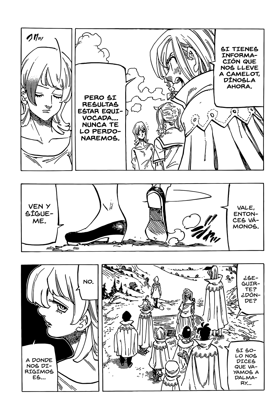 Mokushiroku no Yonkishi Capitulo 102: El Rey Loco página 19