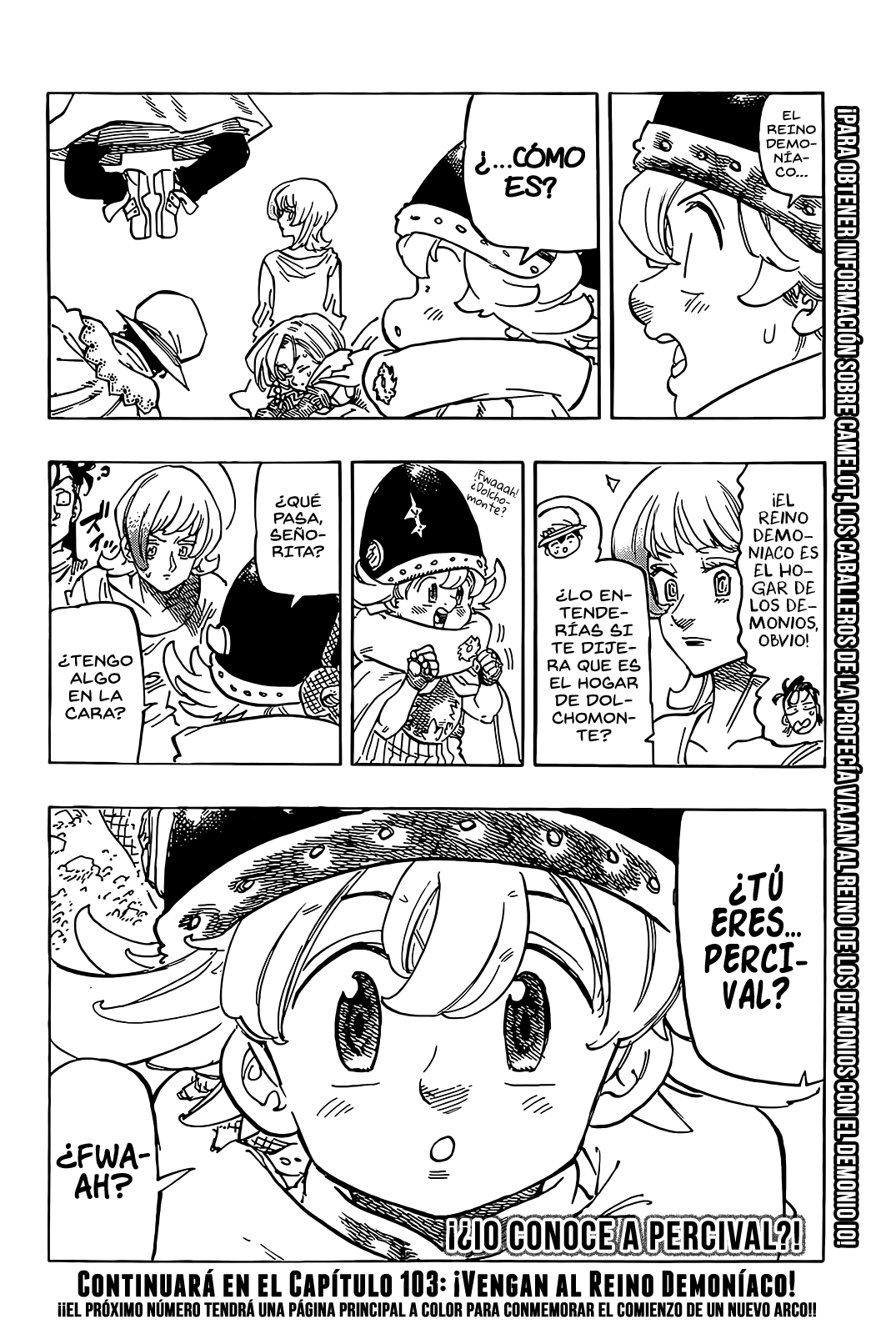 Mokushiroku no Yonkishi Capitulo 102: El Rey Loco página 21