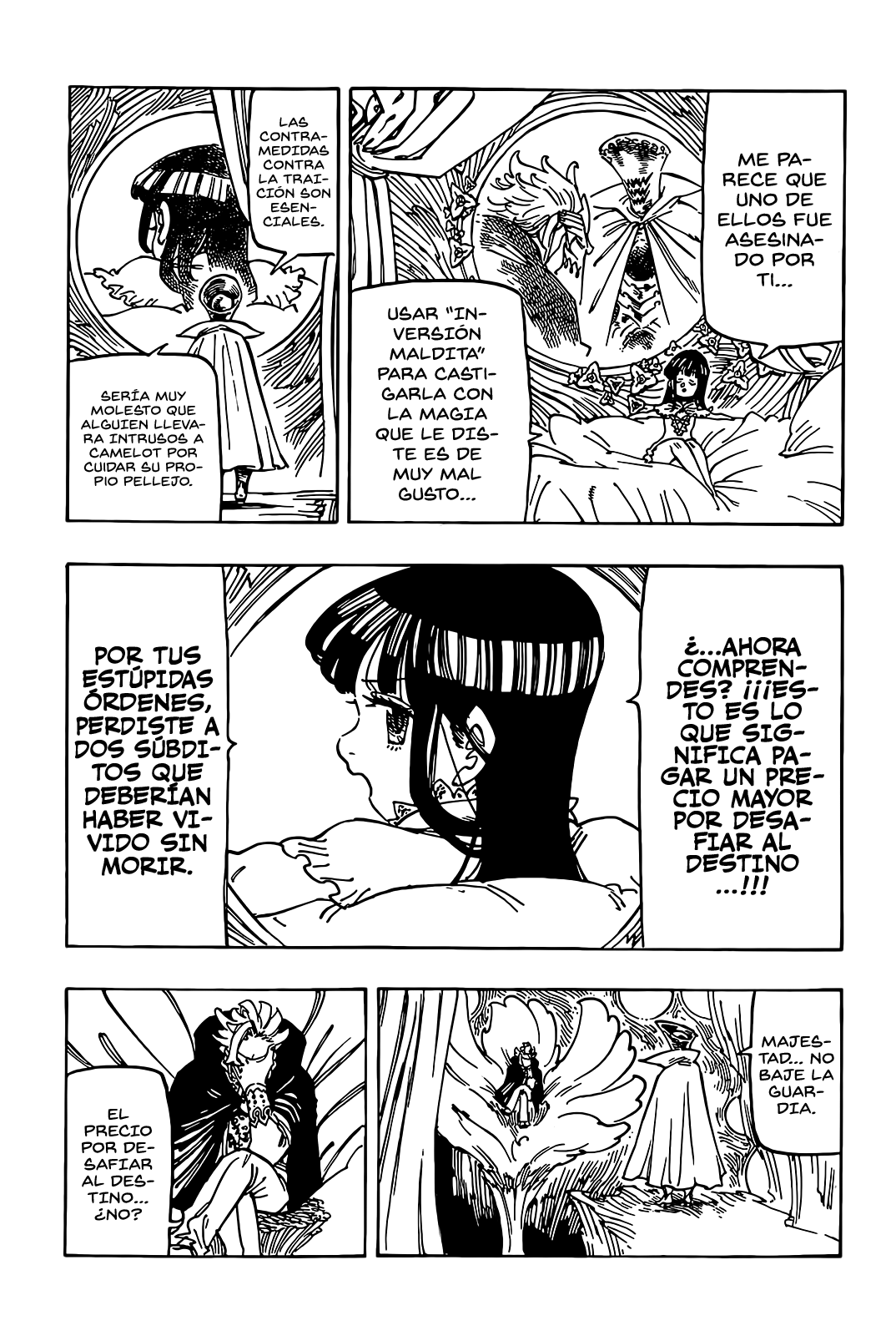 Mokushiroku no Yonkishi Capitulo 102: El Rey Loco página 5