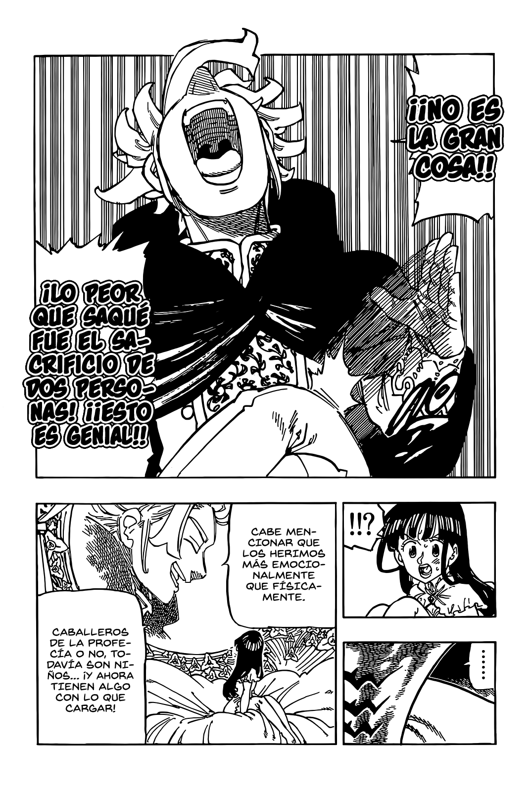 Mokushiroku no Yonkishi Capitulo 102: El Rey Loco página 6