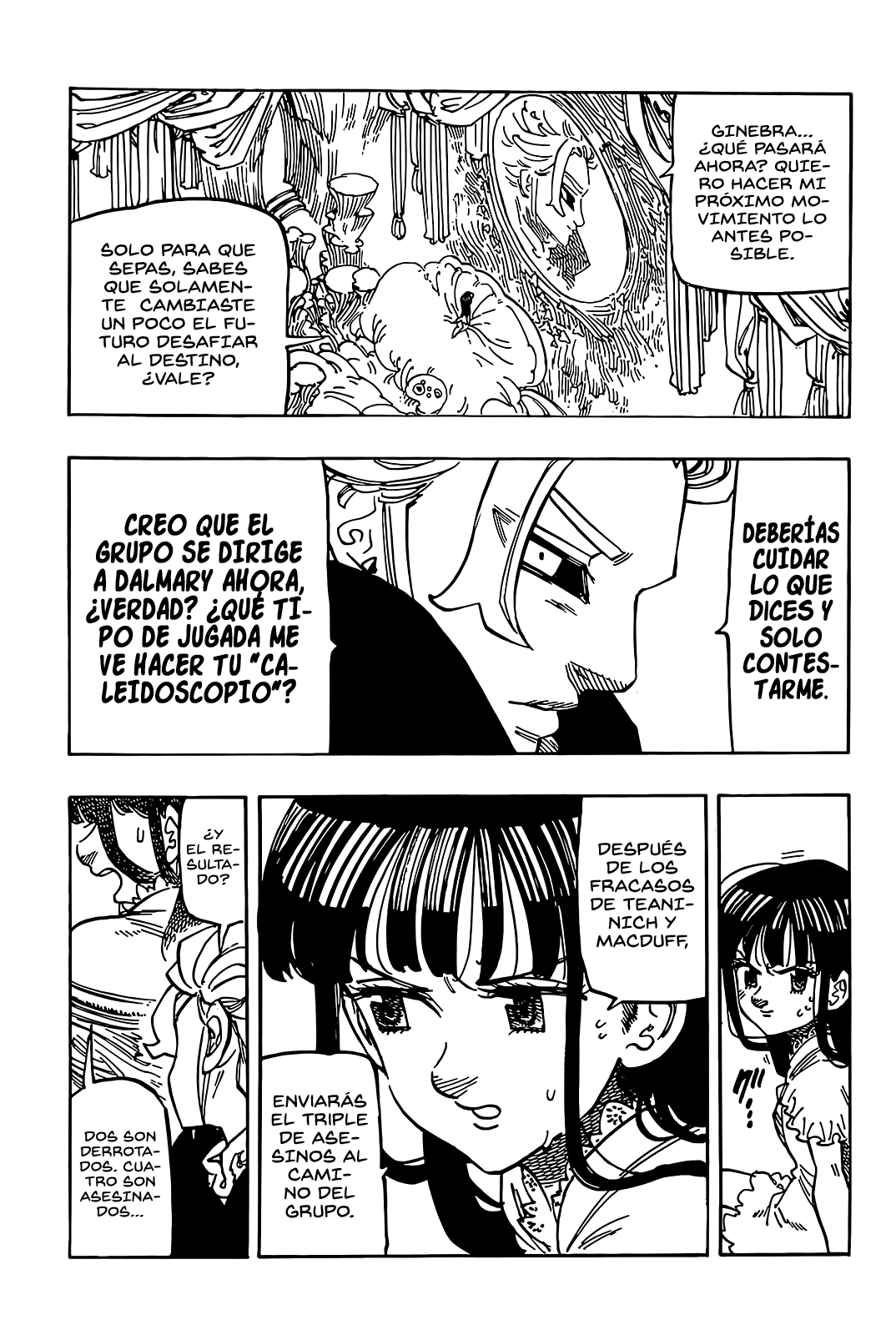Mokushiroku no Yonkishi Capitulo 102: El Rey Loco página 7