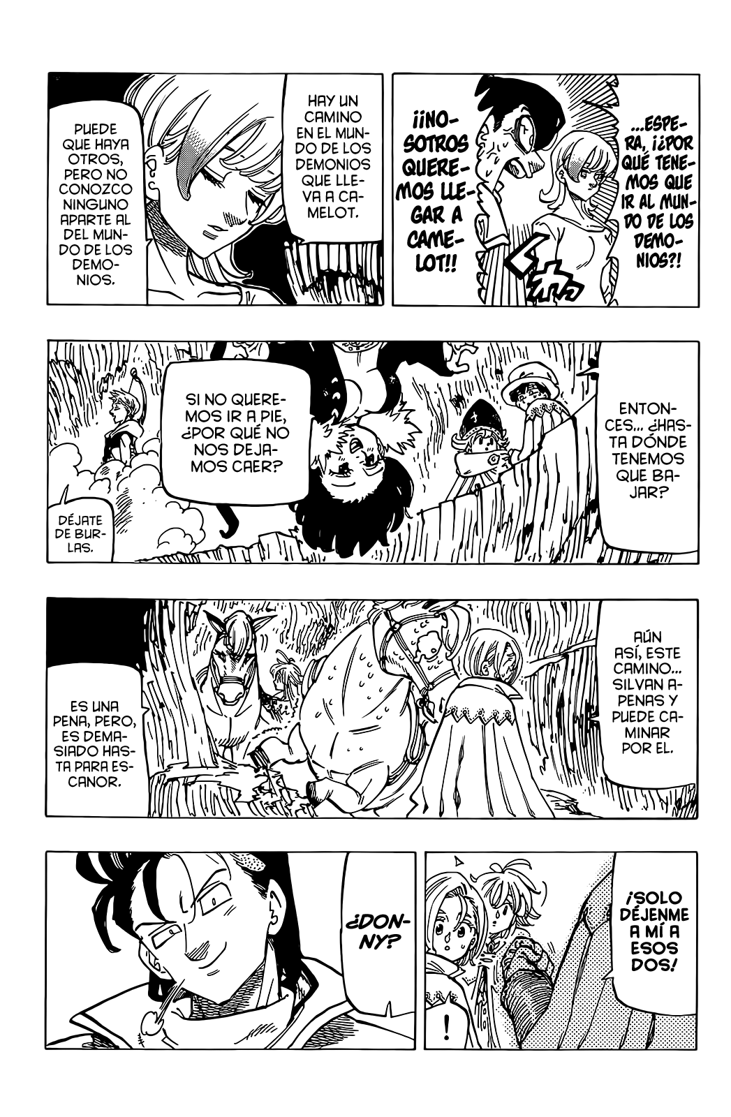 Mokushiroku no Yonkishi Capitulo 103: Hacia el Reino Demoníaco página 11