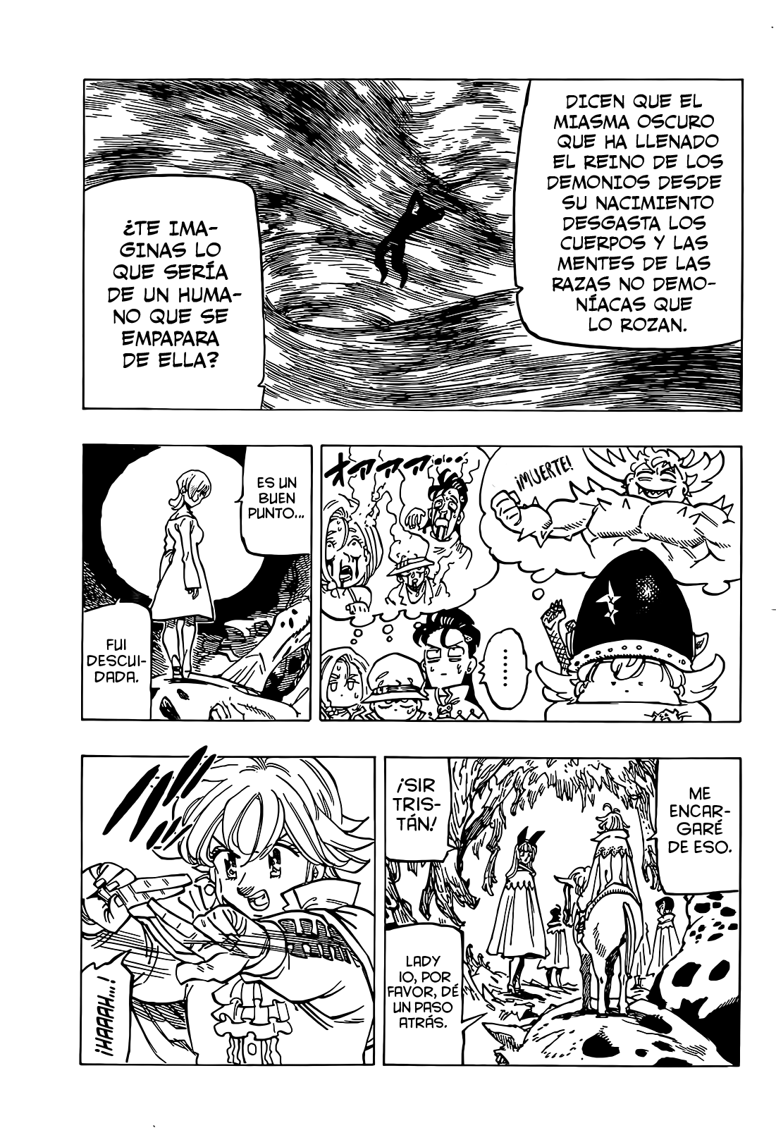Mokushiroku no Yonkishi Capitulo 103: Hacia el Reino Demoníaco página 17