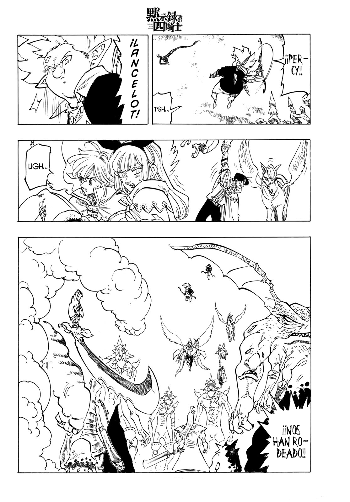Mokushiroku no Yonkishi Capitulo 104: Intrusión en el Reino Demoníaco página 11