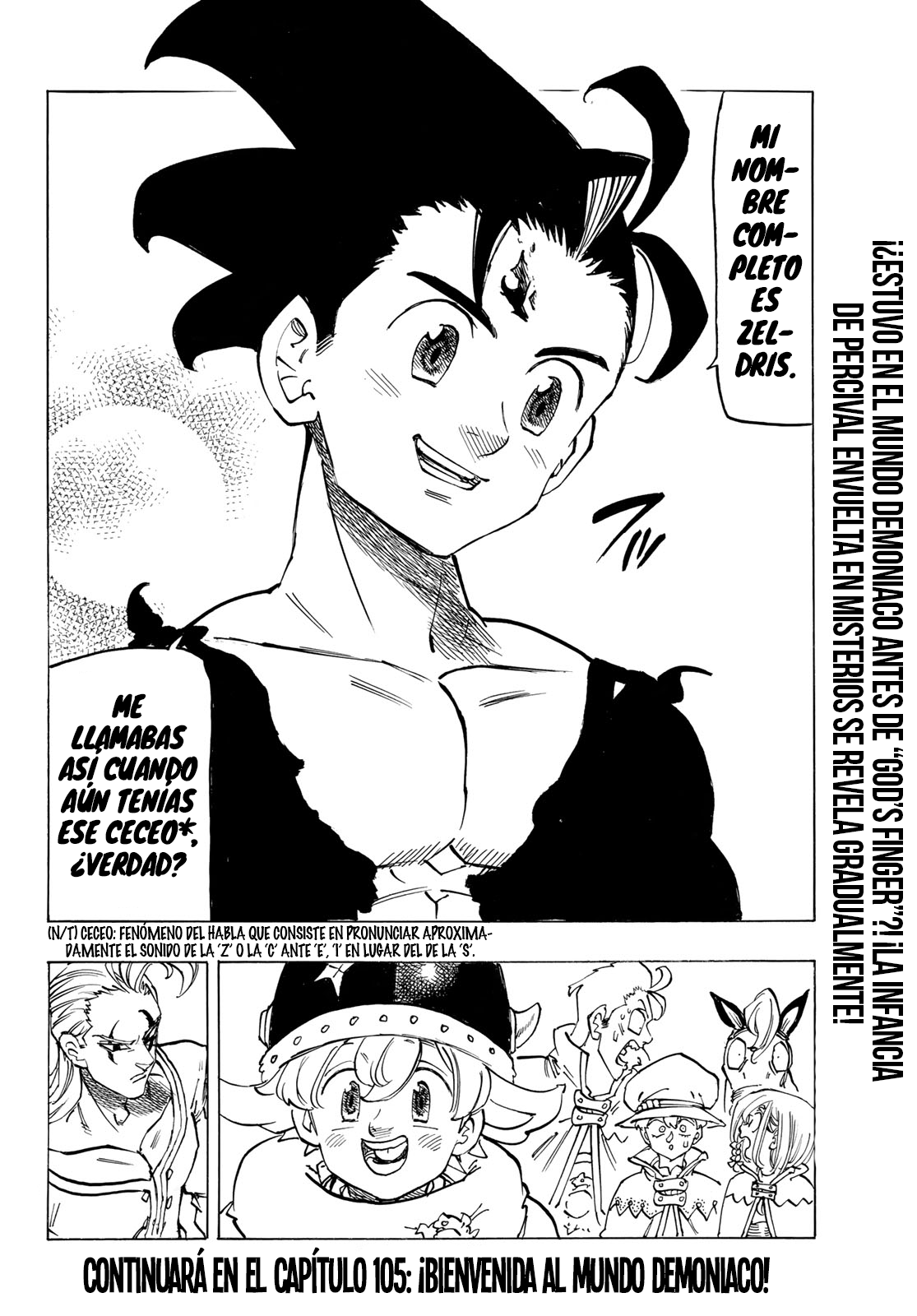 Mokushiroku no Yonkishi Capitulo 104: Intrusión en el Reino Demoníaco página 19