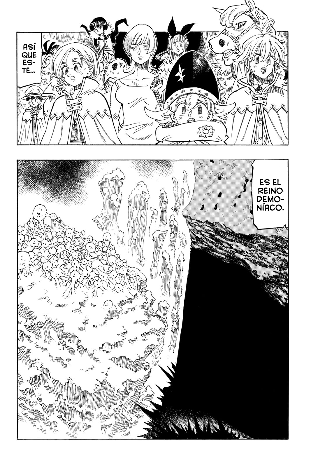 Mokushiroku no Yonkishi Capitulo 104: Intrusión en el Reino Demoníaco página 2