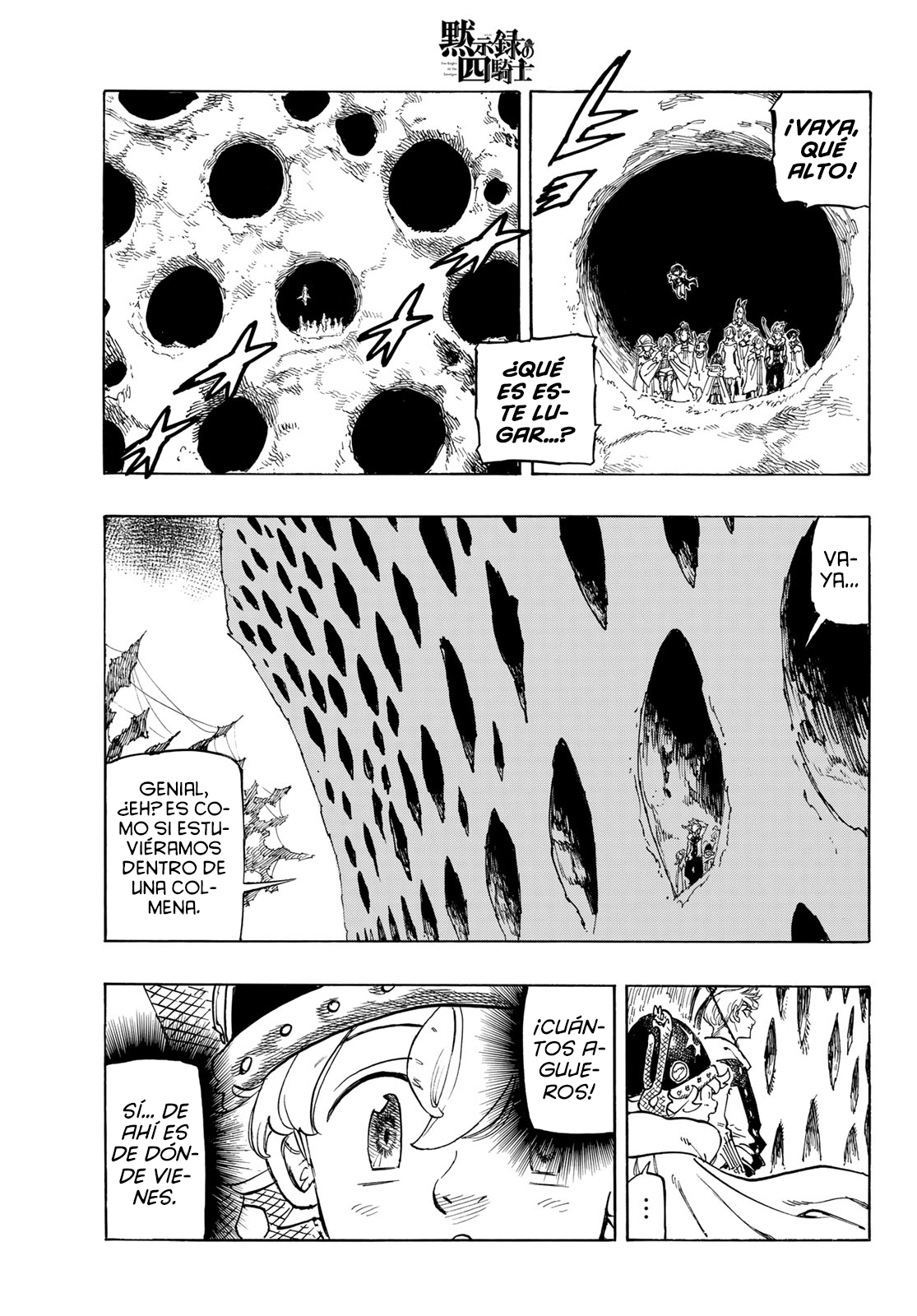 Mokushiroku no Yonkishi Capitulo 104: Intrusión en el Reino Demoníaco página 3