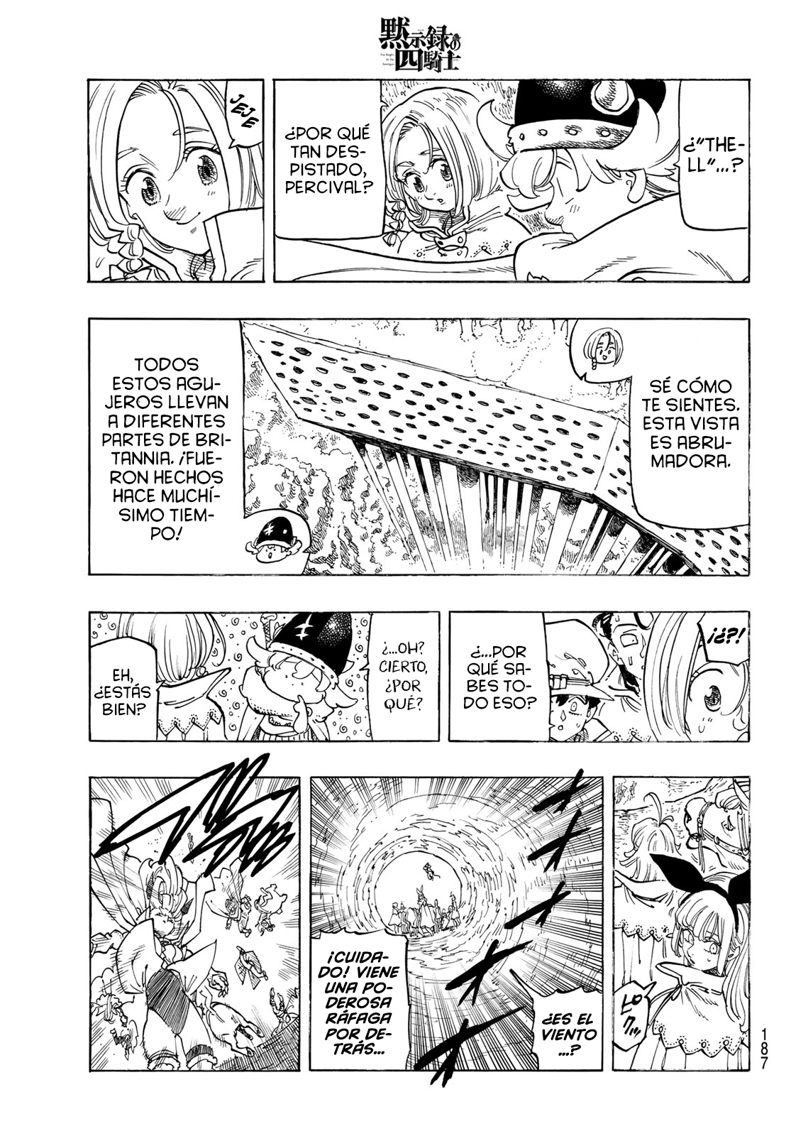 Mokushiroku no Yonkishi Capitulo 104: Intrusión en el Reino Demoníaco página 5