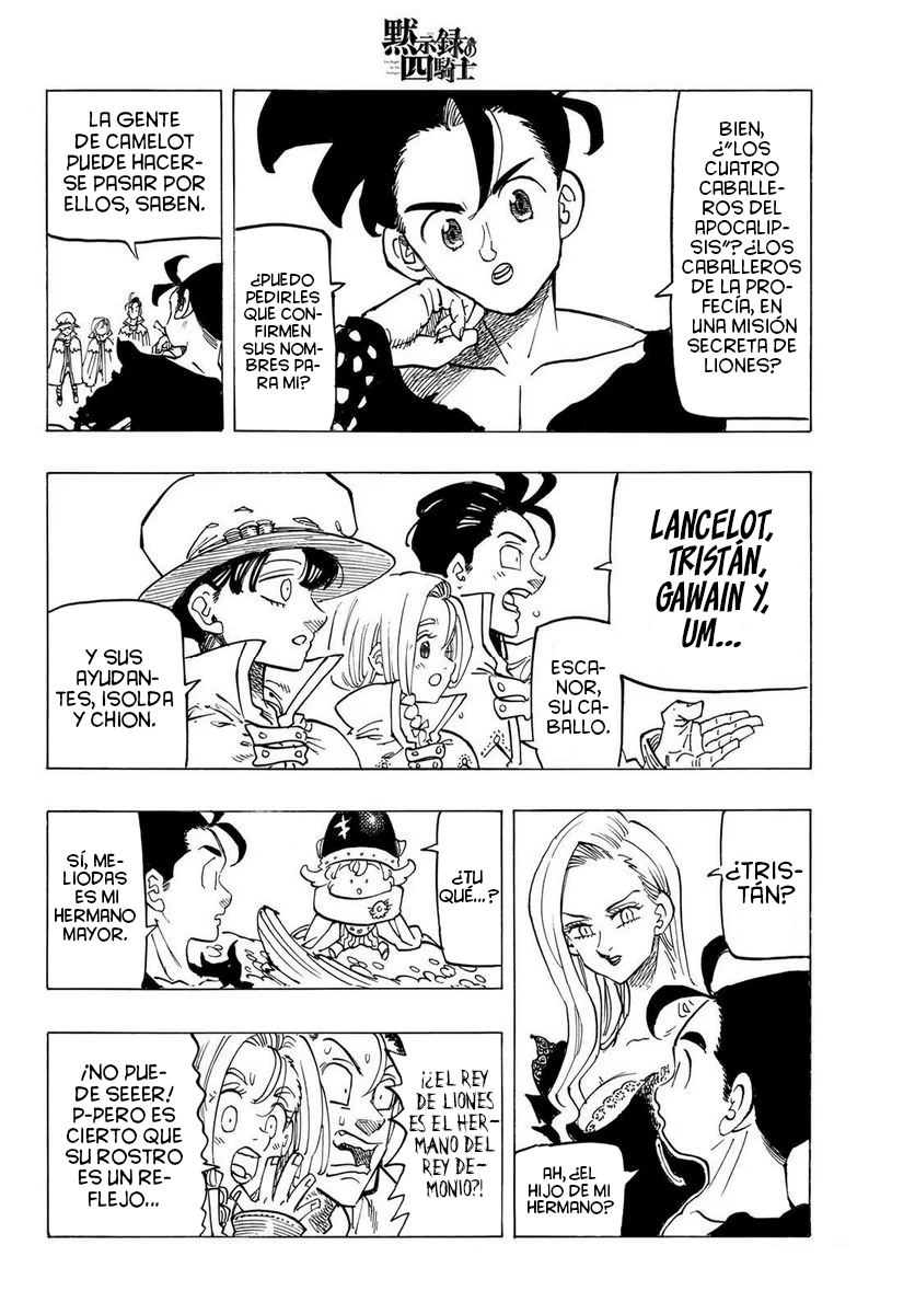 Mokushiroku no Yonkishi Capitulo 105: Bienvenidos al Mundo Demoníaco página 12