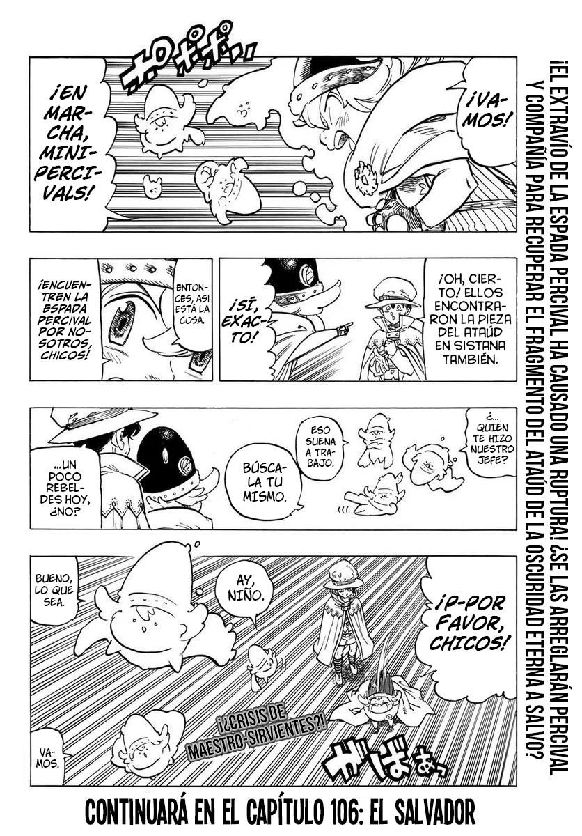 Mokushiroku no Yonkishi Capitulo 105: Bienvenidos al Mundo Demoníaco página 18