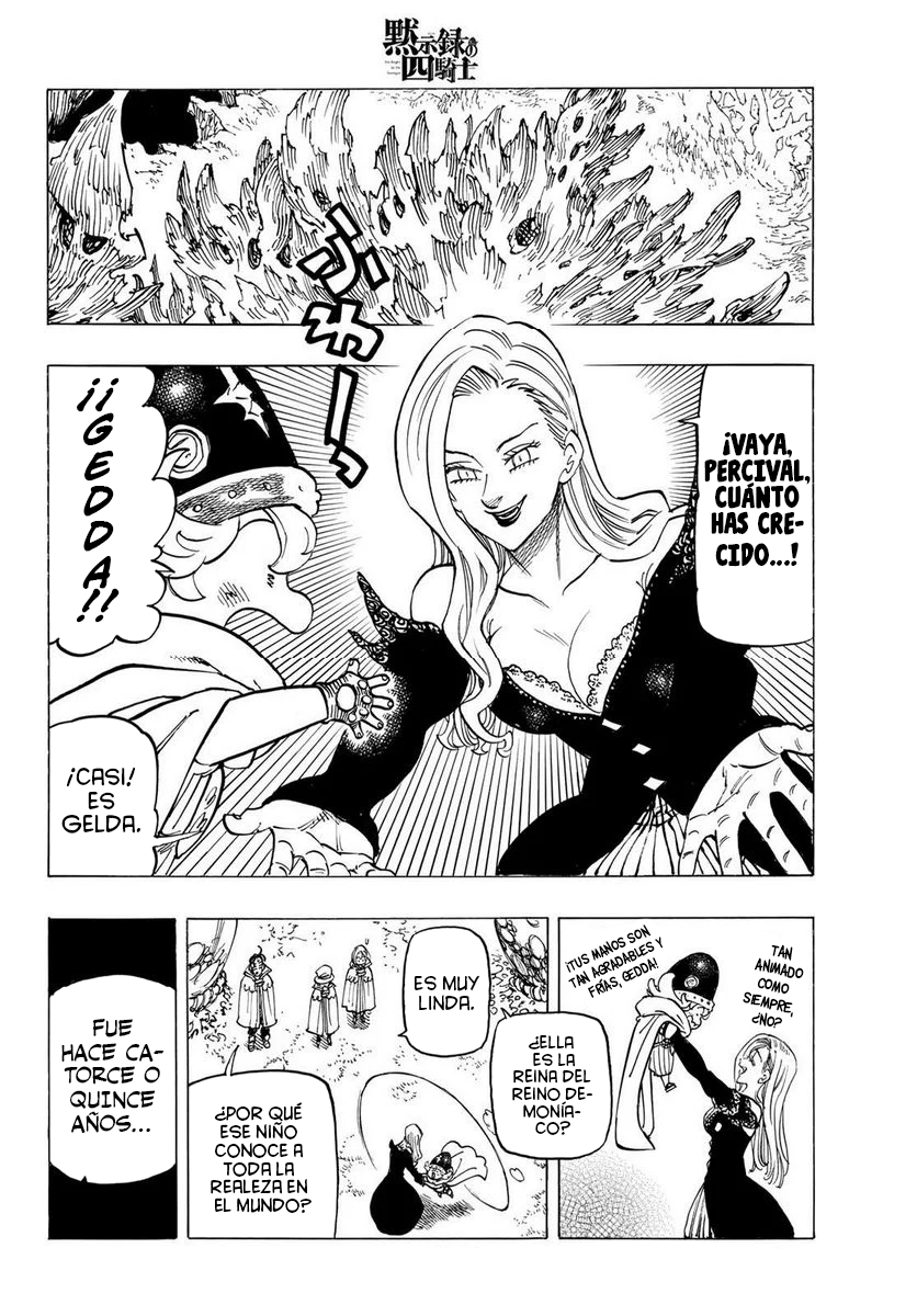Mokushiroku no Yonkishi Capitulo 105: Bienvenidos al Mundo Demoníaco página 6