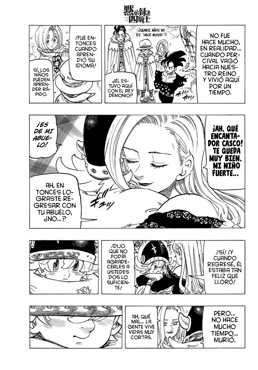 Mokushiroku no Yonkishi Capitulo 105: Bienvenidos al Mundo Demoníaco página 7